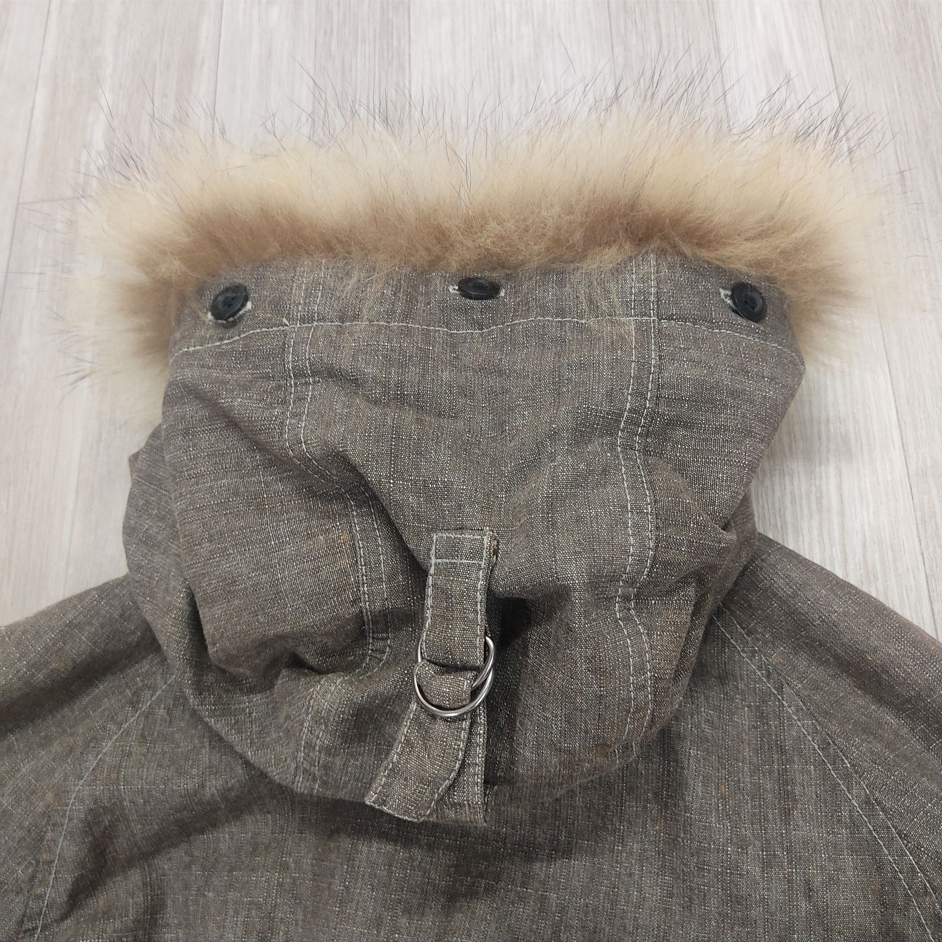 Beauty Beast × Japanese Brand × Takeo Kikuchi TAKEO KIKUCHI Surplus Racoon Fur Hooded Jacket Size US L / EU 52-54 / 3 - 23 Thumbnail