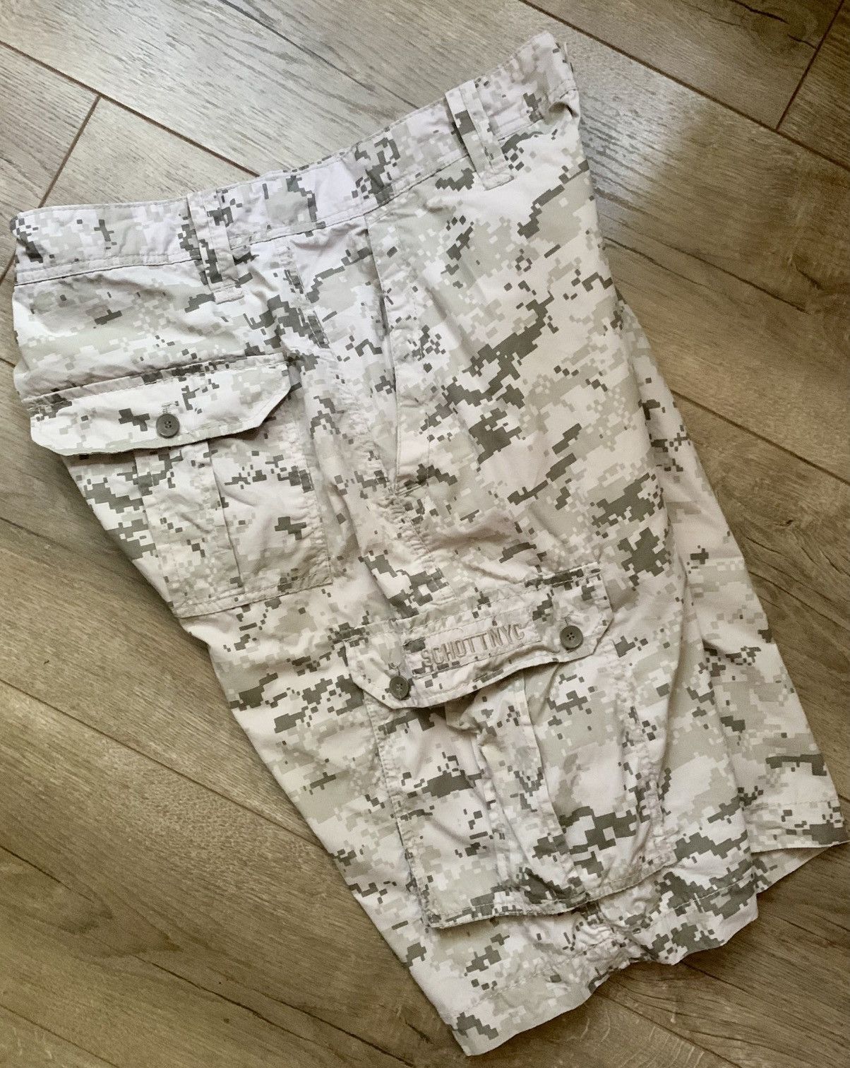 Schott Schott NYC Cargo US 30TK Military Shorts. W34 Size US 34 / EU 50 - 3 Thumbnail