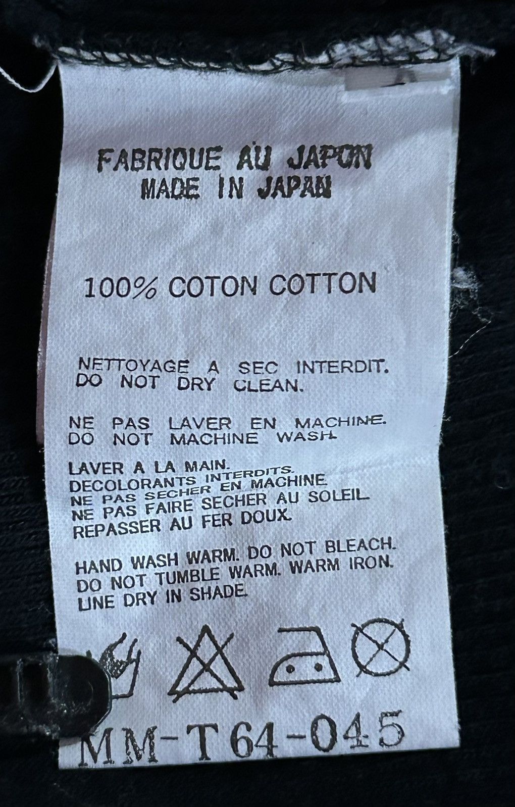 Yohji Yamamoto YOHJI YAMAMOTO Y’S Tshirt Plain Size US M / EU 48-50 / 2 - 9 Thumbnail