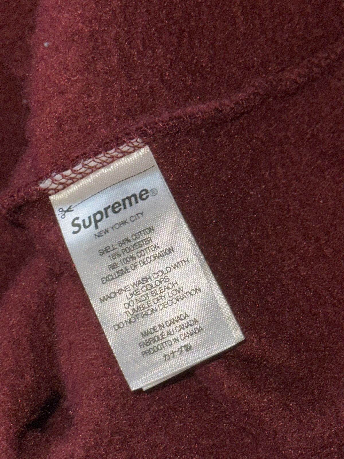 Supreme Supreme Crewneck Box Logo Cardinal Size US L / EU 52-54 / 3 - 5 Thumbnail