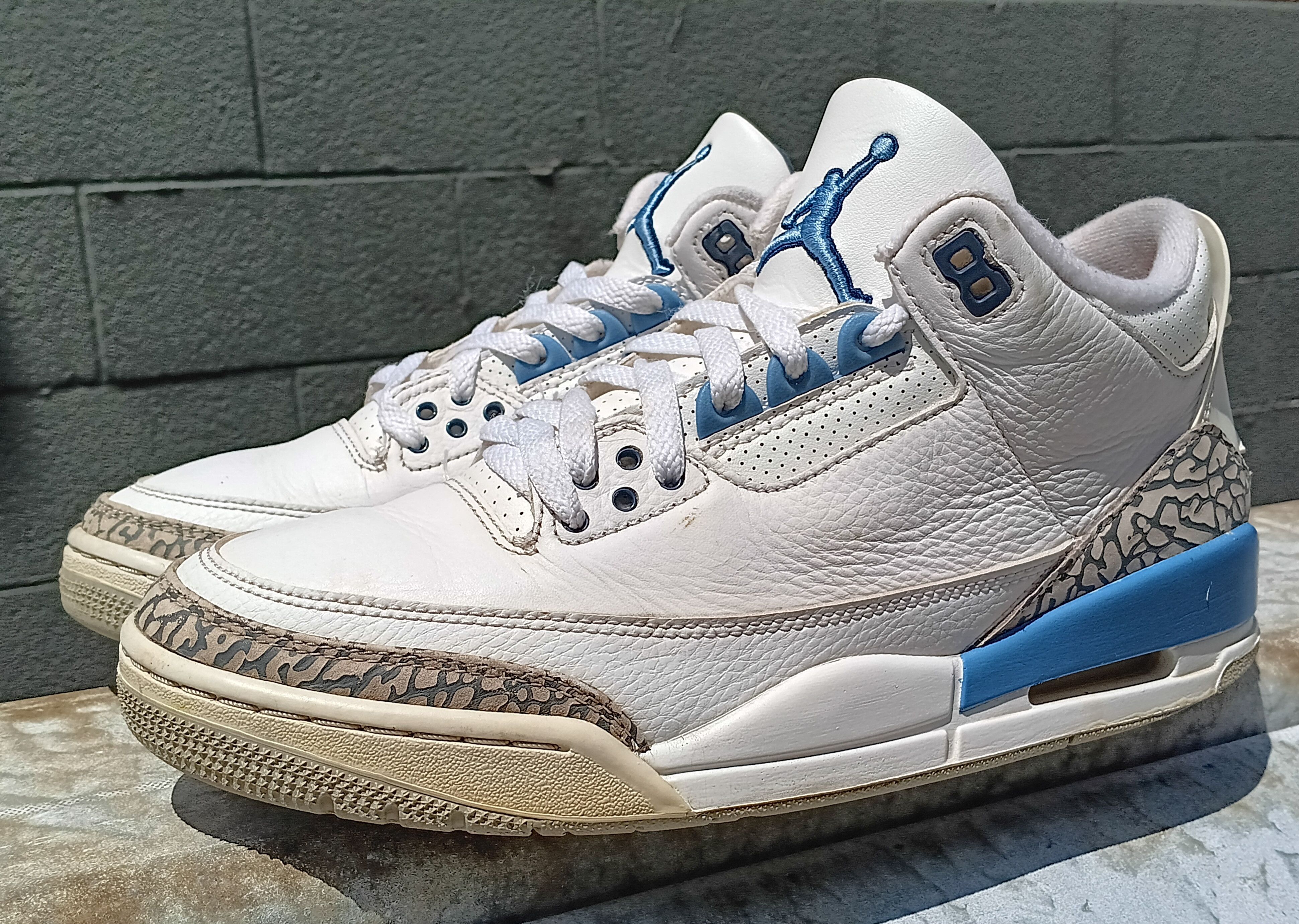 Jordan Brand JORDAN 3 UNC 2020 Size US 9 / EU 42 - 2 Thumbnail