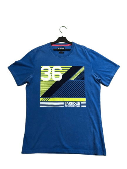 Barbour Vintage Barbour Slim Fit Short Sleeve T-Shirt Size M Size US M / EU 48-50 / 2 - 1 Thumbnail