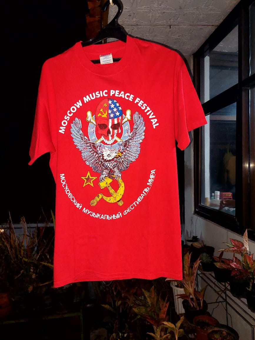 Band Tees MOSCOW MUSIC PEACE FESTIVAL Size US L / EU 52-54 / 3 - 1 Thumbnail
