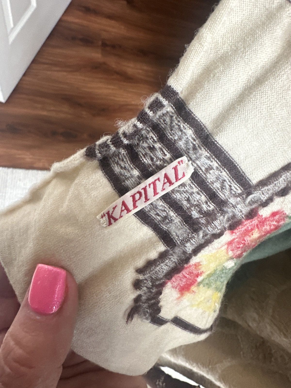 Kapital Kapital indian angel horse shawl scarf Size ONE SIZE - 3 Thumbnail
