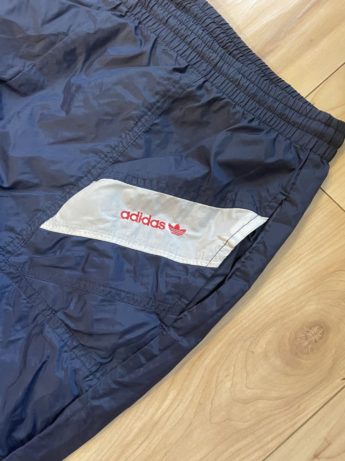 Adidas × Vintage Nylon Vintage 90s Adidas Sweatpants Size 34" / US 12 / IT 48 - 3 Thumbnail