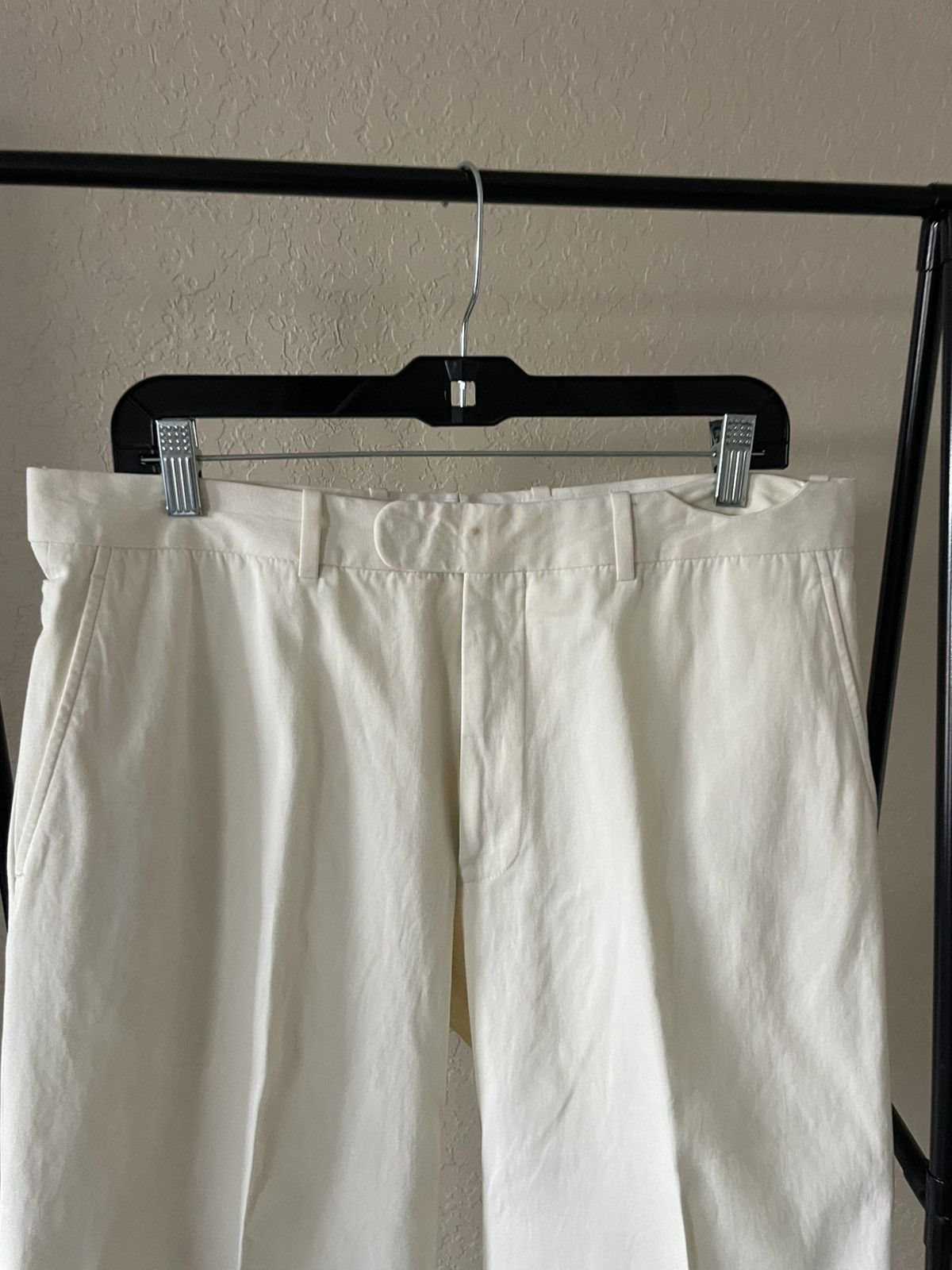 Polo Ralph Lauren Cotton FF trousers Made in Italy Size US 35 - 5 Thumbnail
