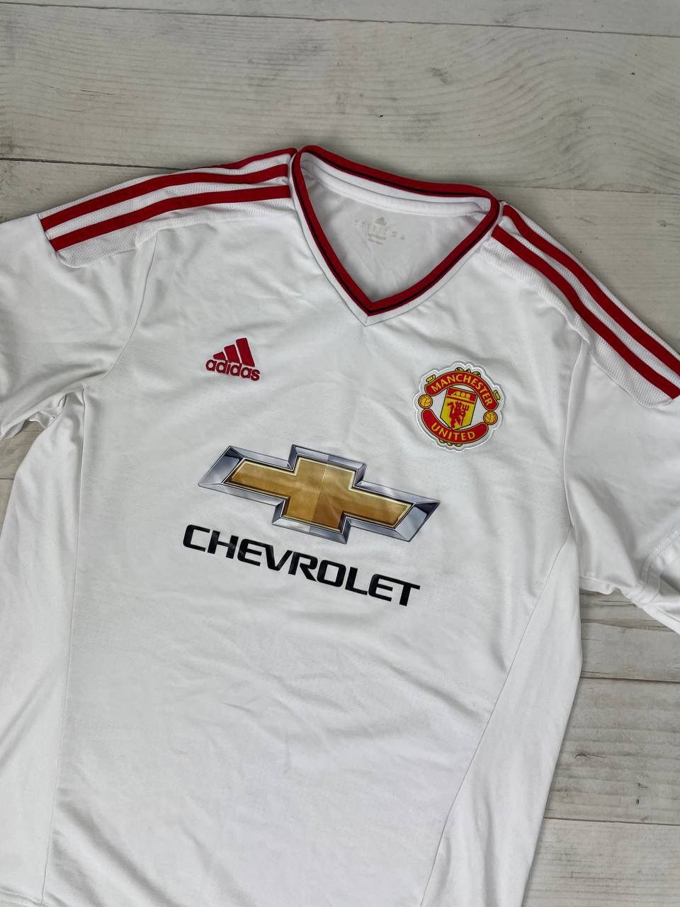 Adidas Adidas Manchester United 2015 2016 Away Shirt Soccer Jersey Size US L / EU 52-54 / 3 - 2 Thumbnail