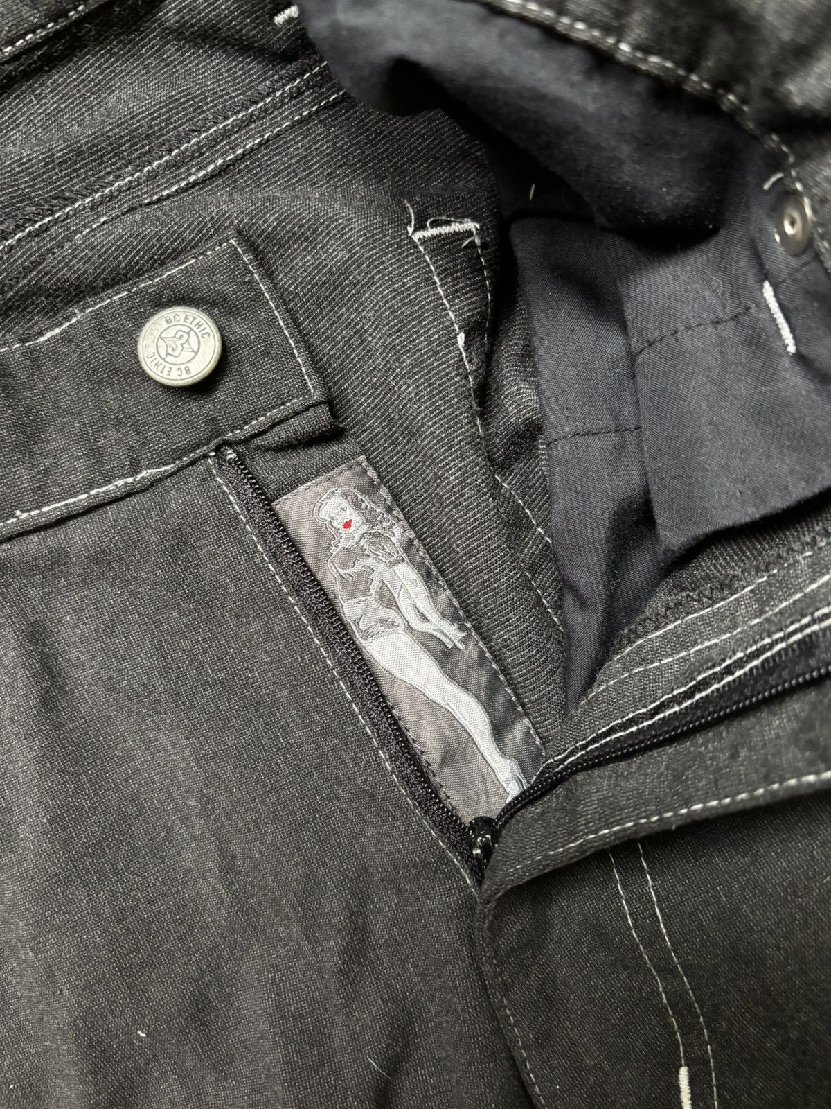 Vintage Be Ethic Baggy Trousers Size US 33 - 3 Thumbnail