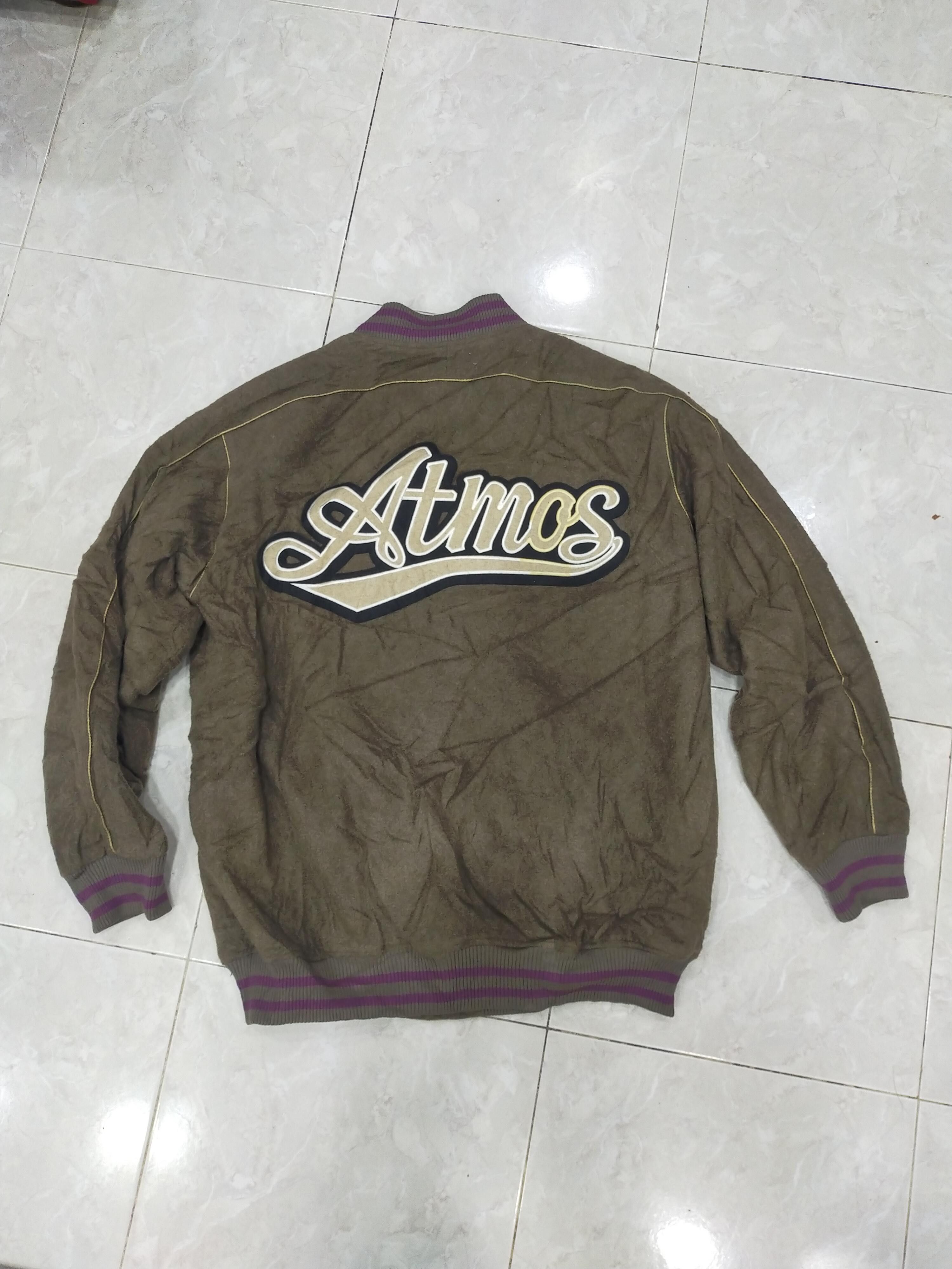 image of Atmos Like Varsity Jacket Big Logo, Men's (Size XL)