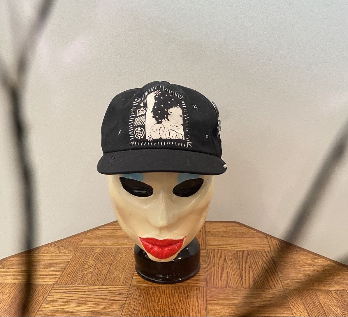 CA4LA × Maison MIHARA YASUHIRO Miharayasuhiro CA4LA cap with patches and pins Size ONE SIZE - 2 Thumbnail