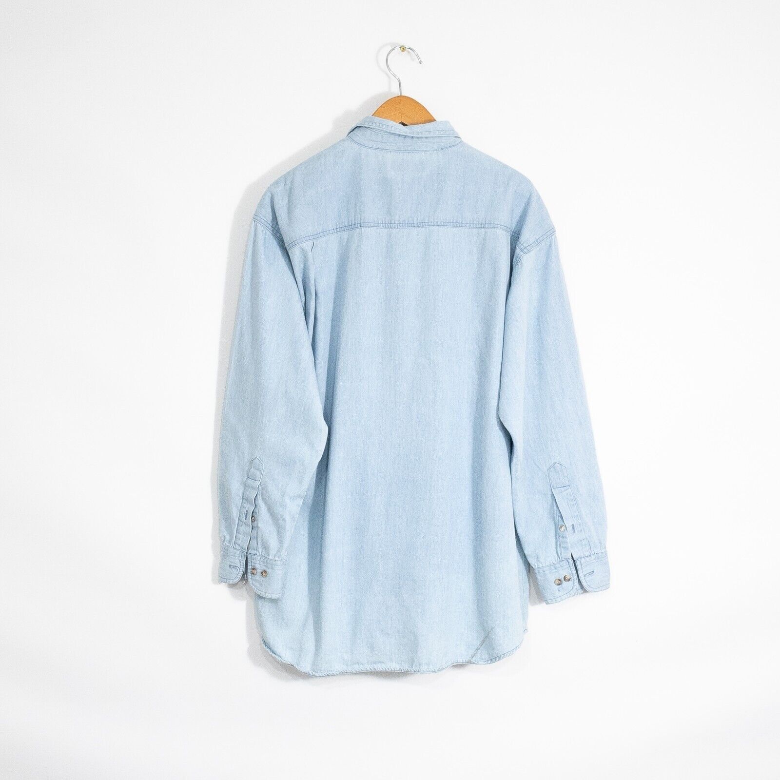 Vintage Vintage Cheers Denim Button Up Shirt Mens XL - Long Sleeve Size US XL / EU 56 / 4 - 5 Thumbnail