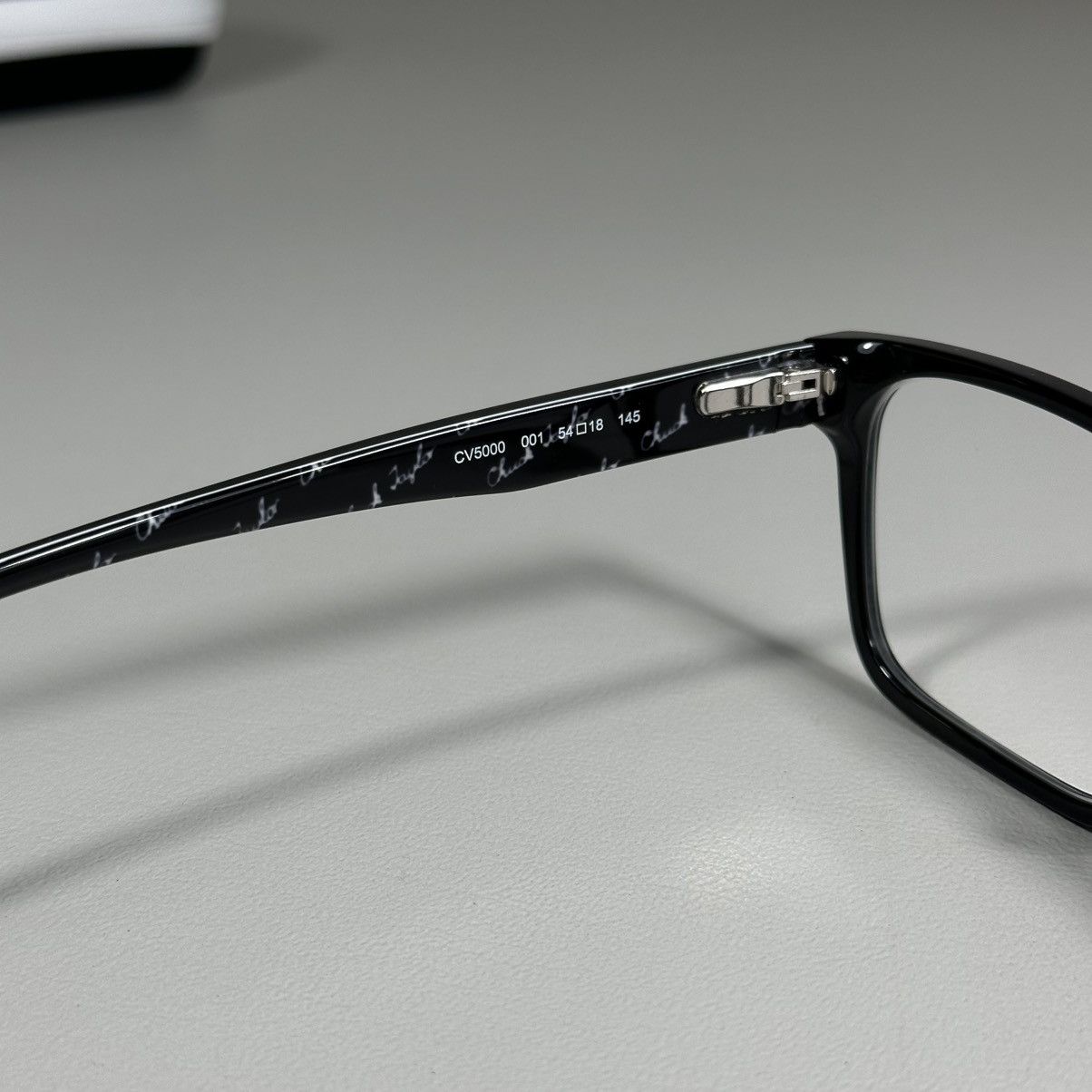 Converse Converse CV5000 001 54_18 145 Rectangular Black Eyeglasses Size ONE SIZE - 4 Thumbnail