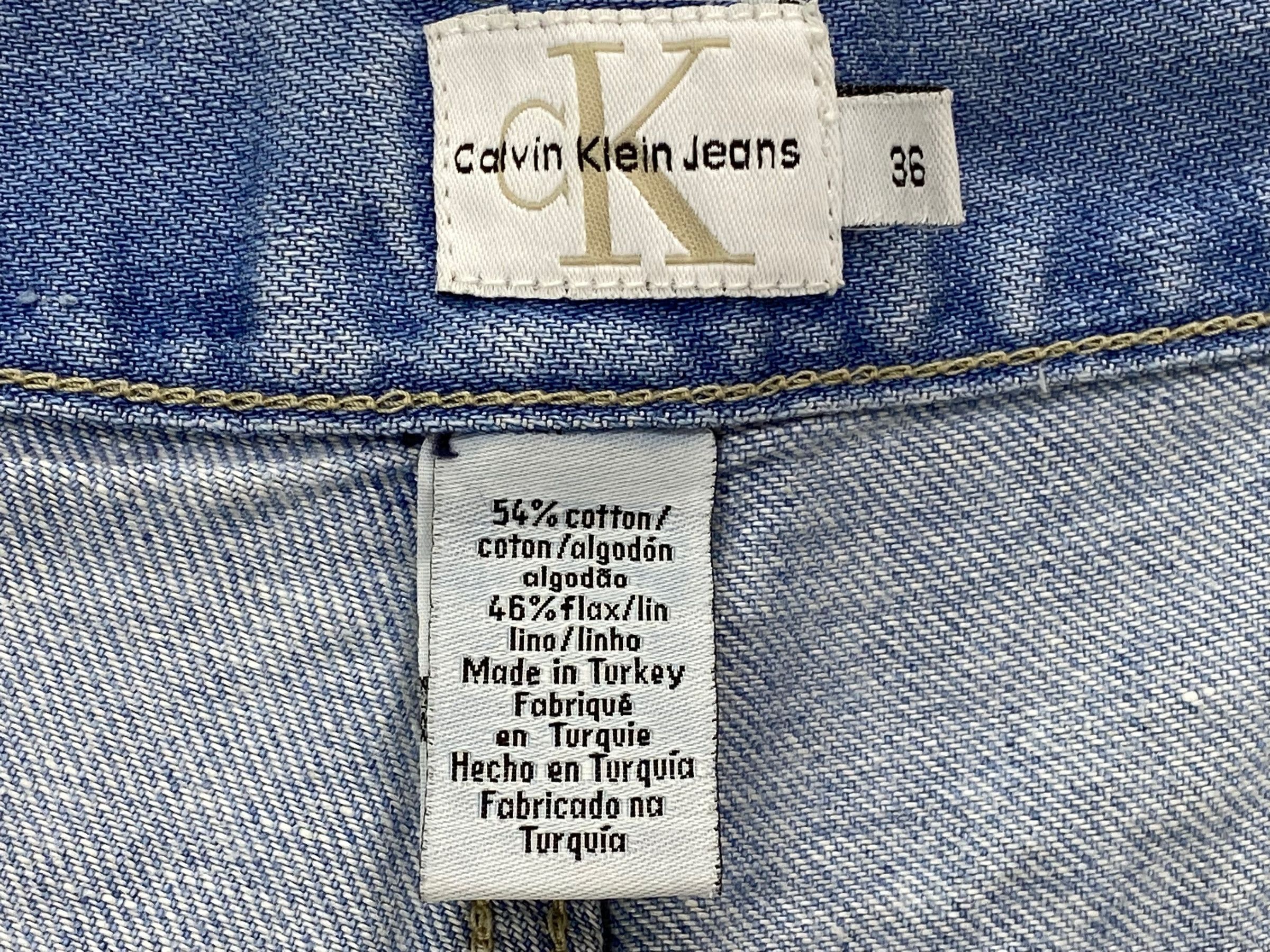 Calvin Klein Calvin Klein Short Jeans Dirty Blue Jeans Size US 36 / EU 52 - 9 Thumbnail