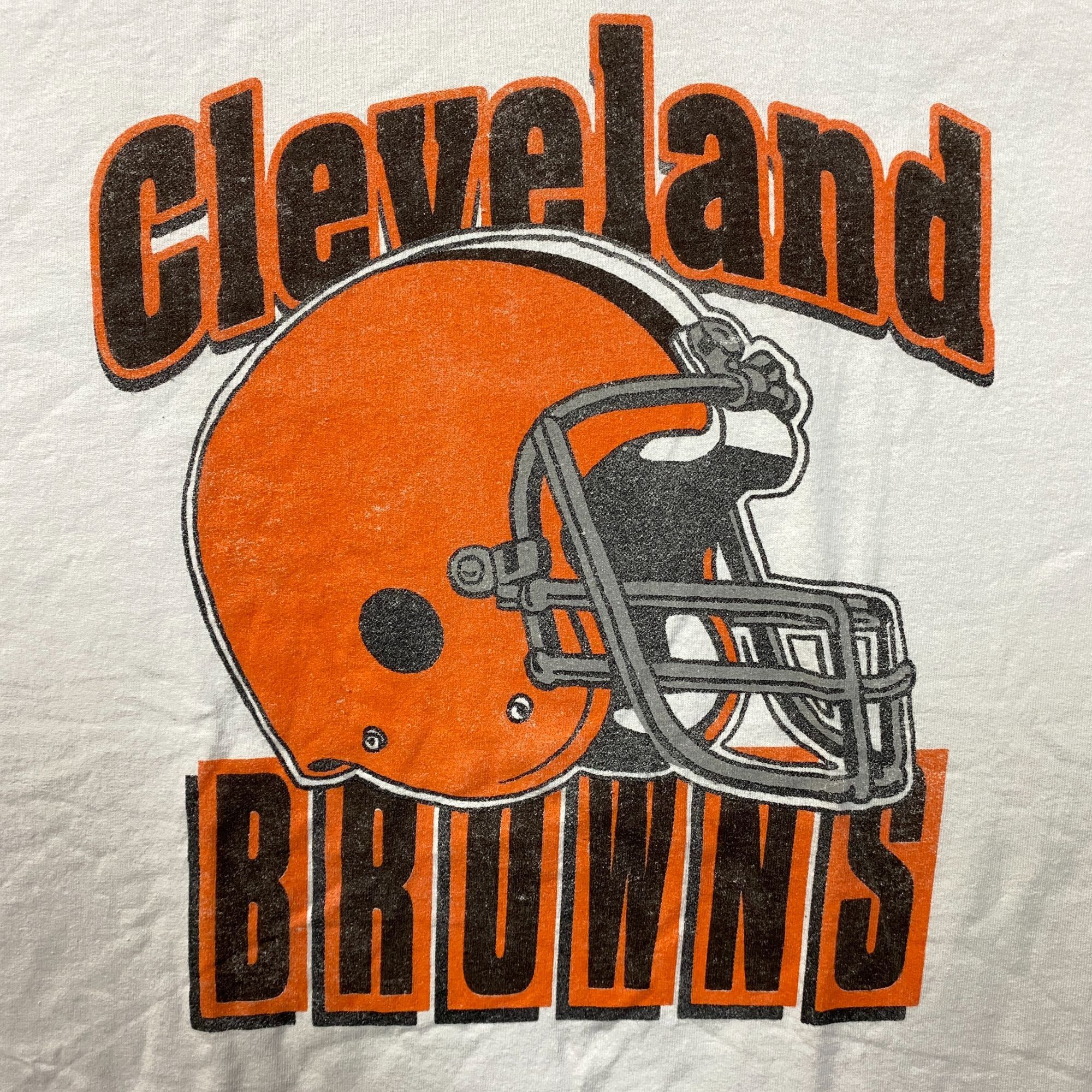 Junk Food Junk Food Clothing NFL Cleveland Browns Throwback Helmet T-S Size US XL / EU 56 / 4 - 2 Thumbnail