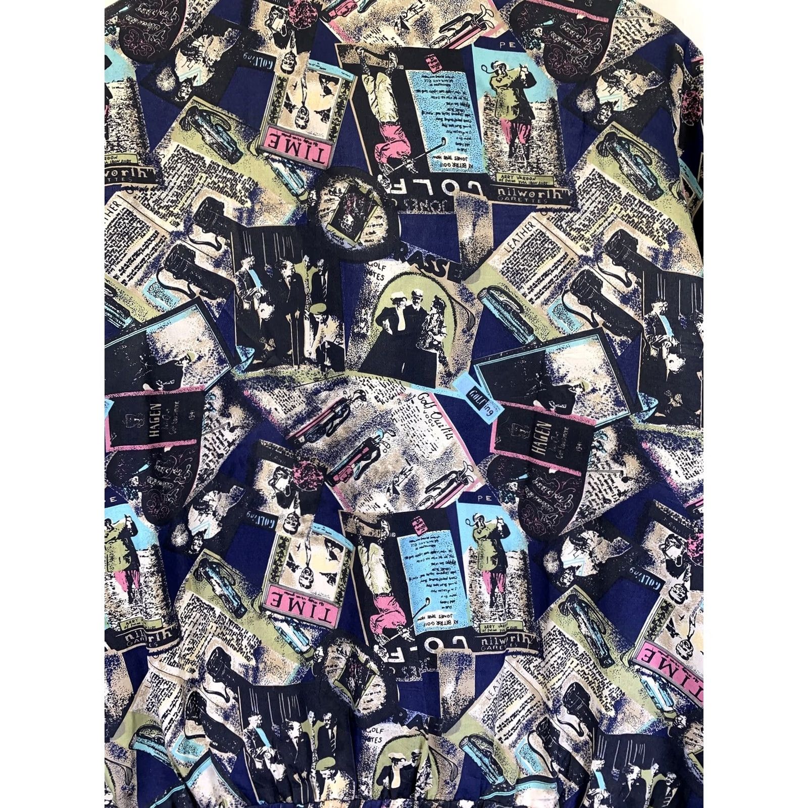 Vintage VINTAGE EVR Jacket Womens XL Div Riusso Apparel Group Golf Theme Silk Size XL / US 12-14 / IT 48-50 - 7 Thumbnail