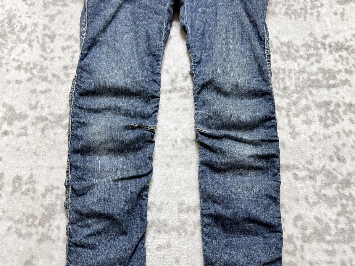 Hysteric Glamour Vintage Y2K Double Waist Punk Grunge Slim Fit Stacked Denim Size US 30 / EU 46 - 6 Thumbnail
