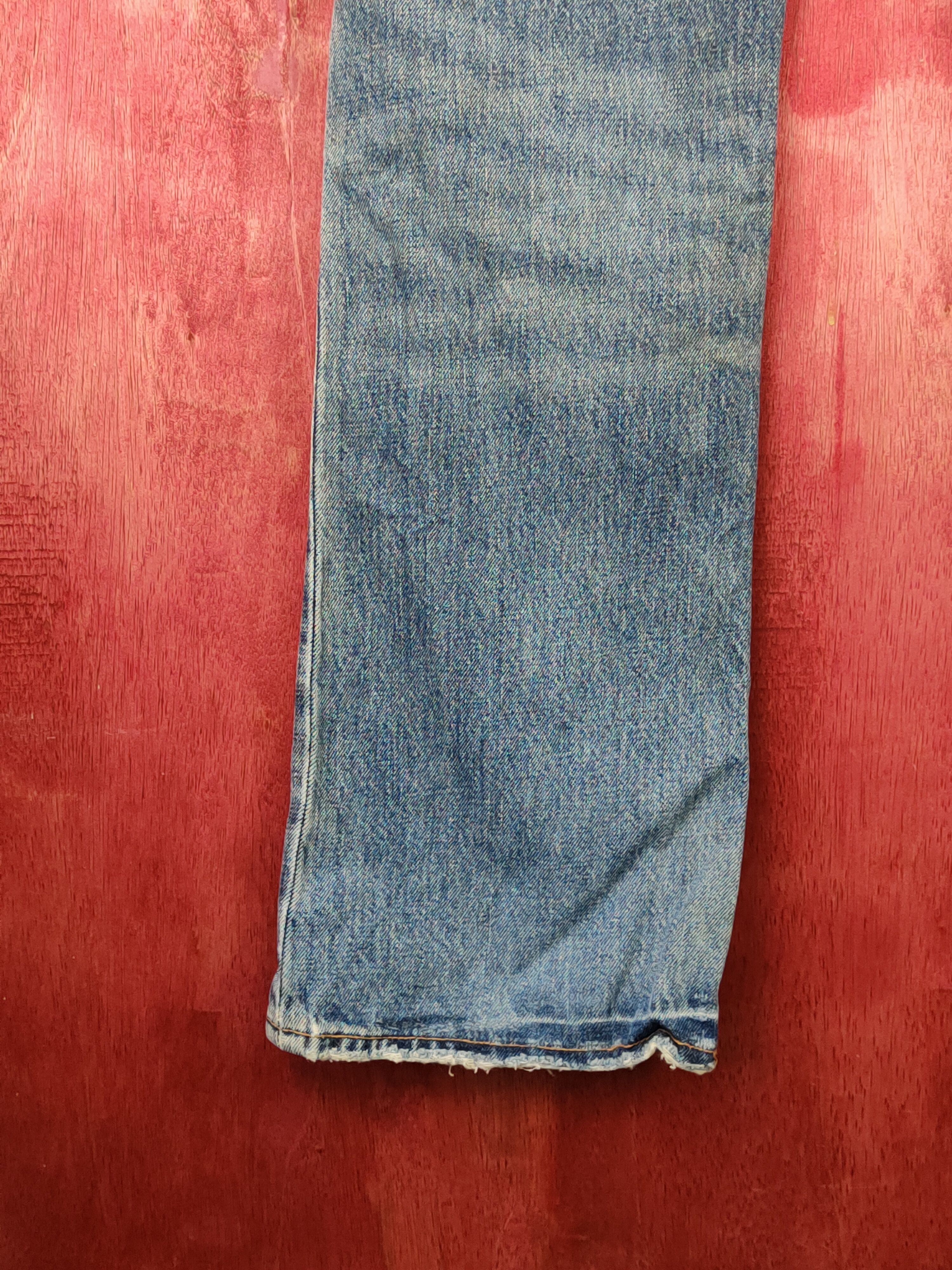 Gap Gap Blue slim boot fit Faded Distressed jeans Denim #S1529 Size 30" / US 8 / IT 44 - 10 Thumbnail