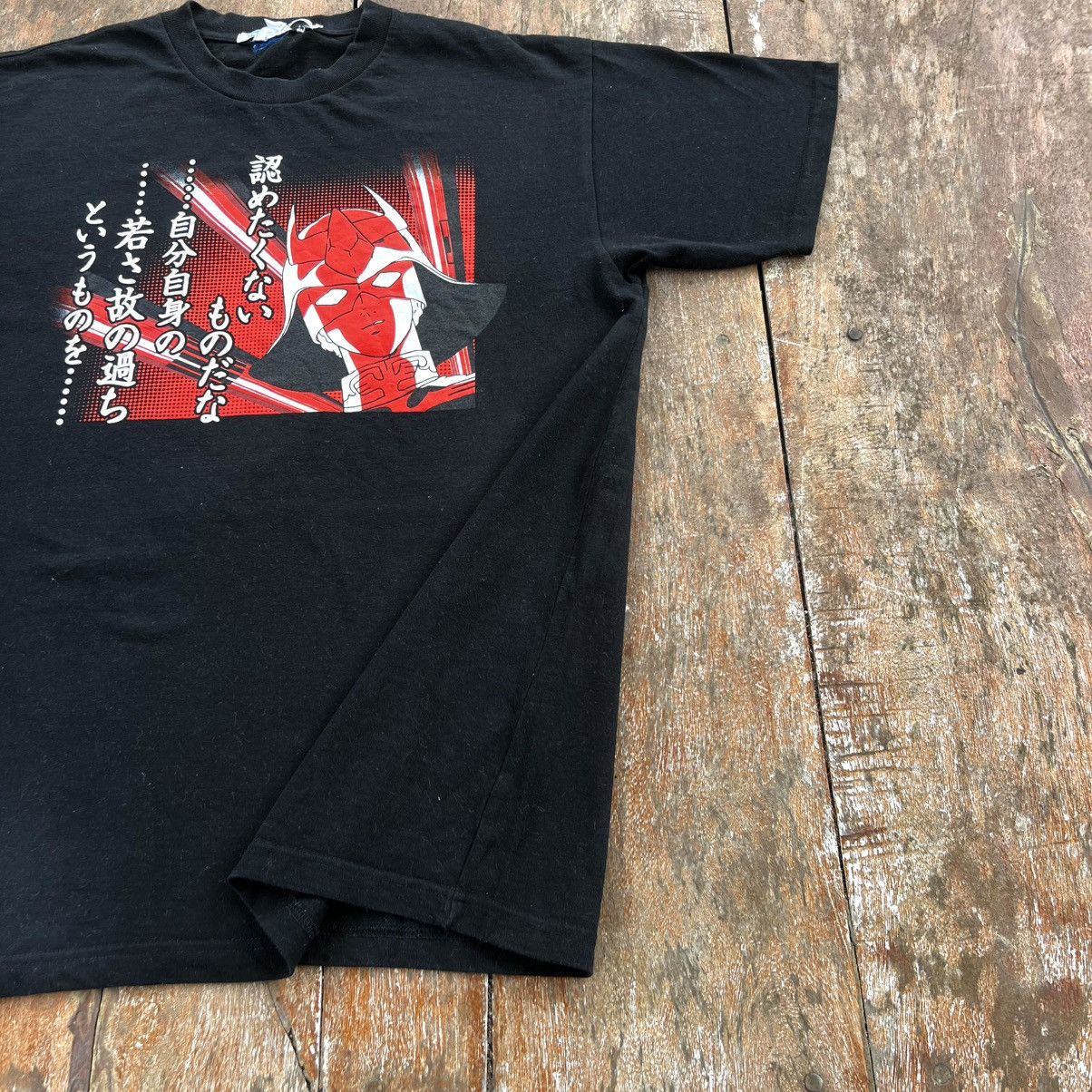Anime Vintage Thrashed Faded Gundam Cospa Tag Rare T Shirt Size US XL / EU 56 / 4 - 9 Thumbnail