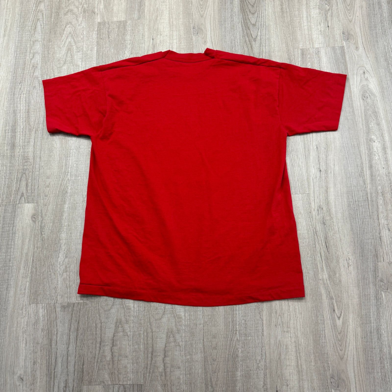 Vintage Vintage Kellogg Community College Shirt Men's XL Red 90s Size US XL / EU 56 / 4 - 6 Thumbnail