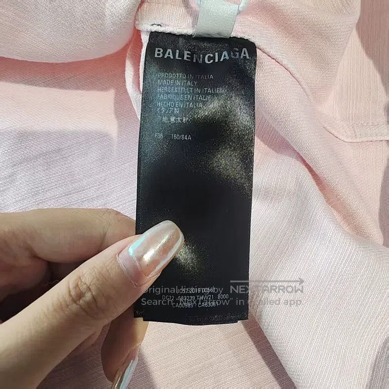 Balenciaga Balenciaga Pink denim short jacket Size XS / US 0-2 / IT 36-38 - 5 Thumbnail