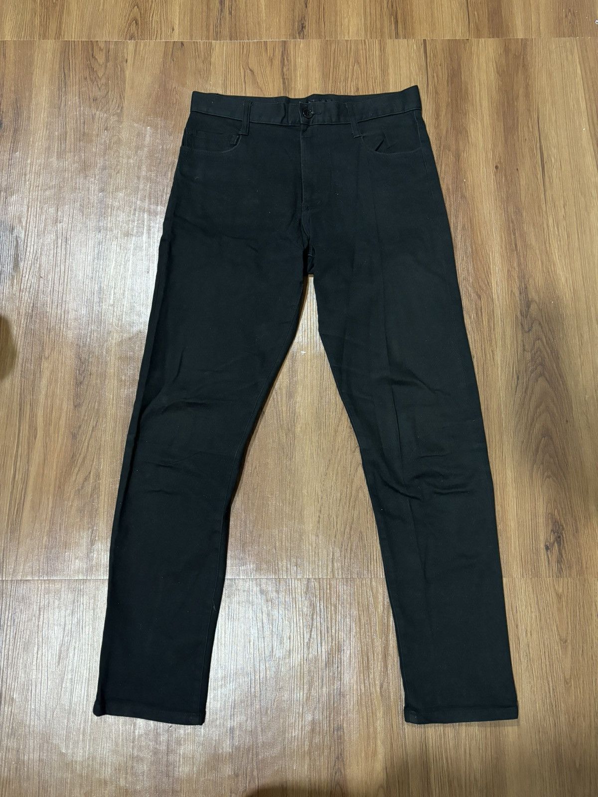 Hysteric Glamour × Japanese Brand × Vintage Vintage Hysteric Glamour Super Black Denim Jeans Size US 30 / EU 46 - 1 Thumbnail