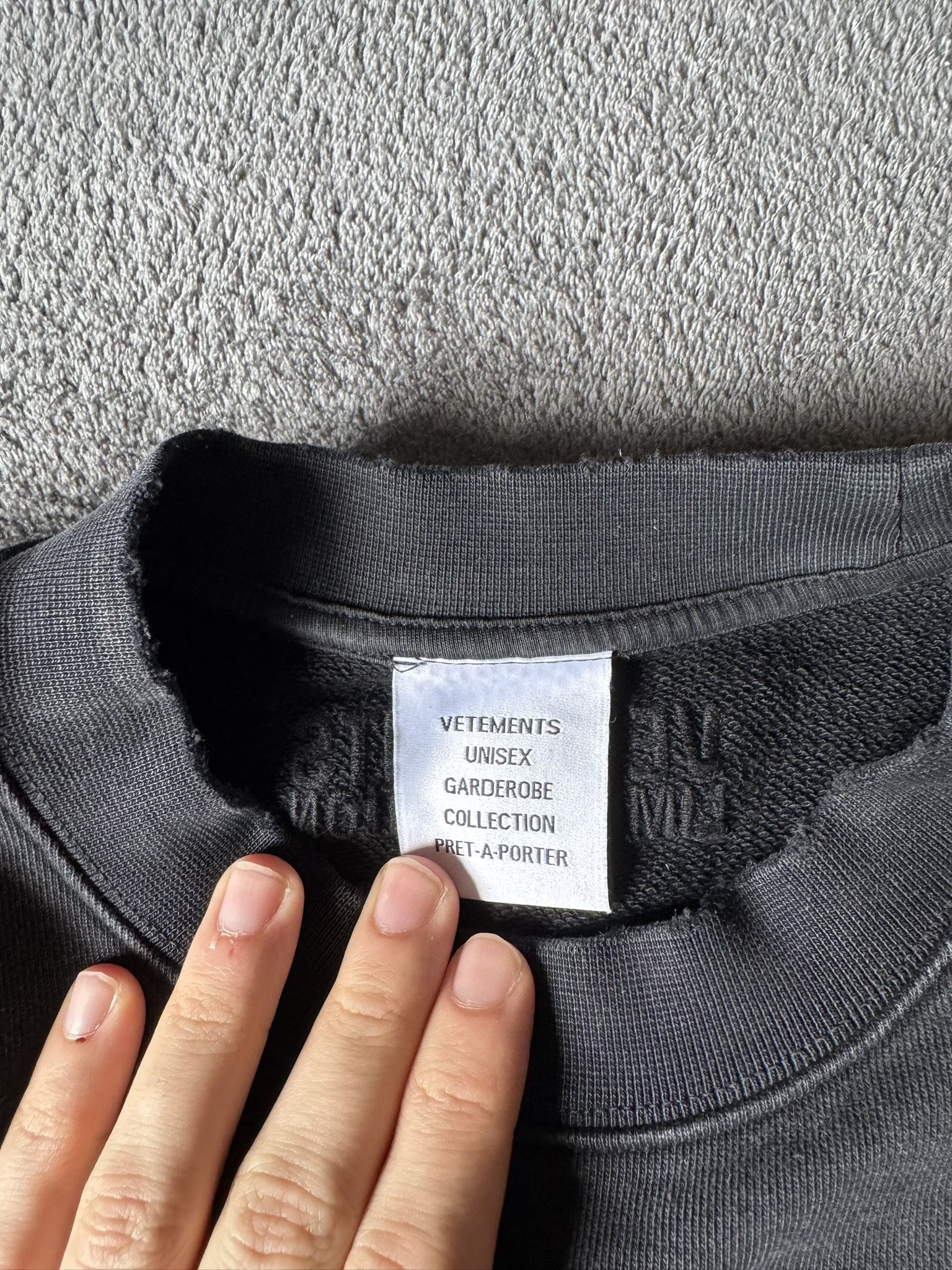Vetements Vetements Not Doing Shit Today Crewneck Size US M / EU 48-50 / 2 - 3 Thumbnail