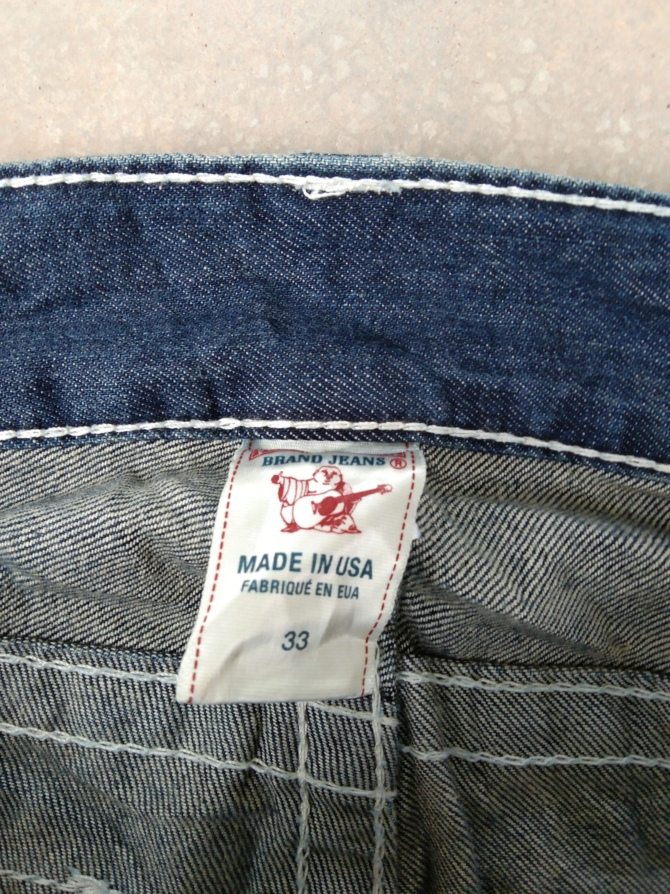 Japanese Brand × True Religion × Vintage Vintage True Religion Made In USA Bootcut Flared Jeans 34x36 Size US 34 / EU 50 - 9 Thumbnail