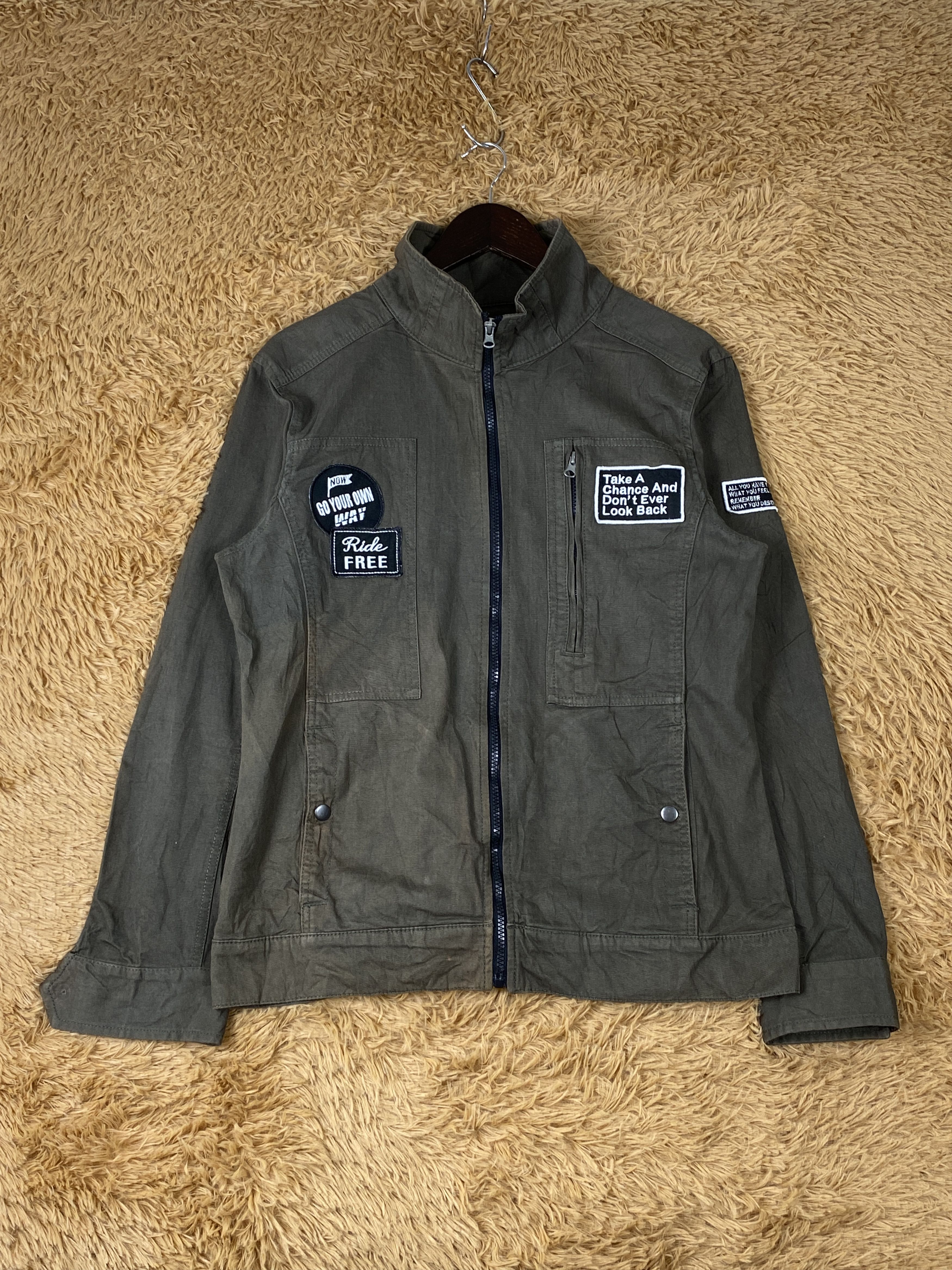 Japanese Brand Vintage Crebar Garment Military Jacket J1924 Size US S / EU 44-46 / 1 - 1 Thumbnail