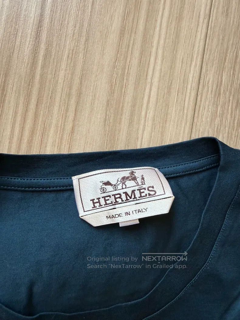 Hermes Hermes round-neck short-sleeve T-shirt Size US S / EU 44-46 / 1 - 2 Thumbnail