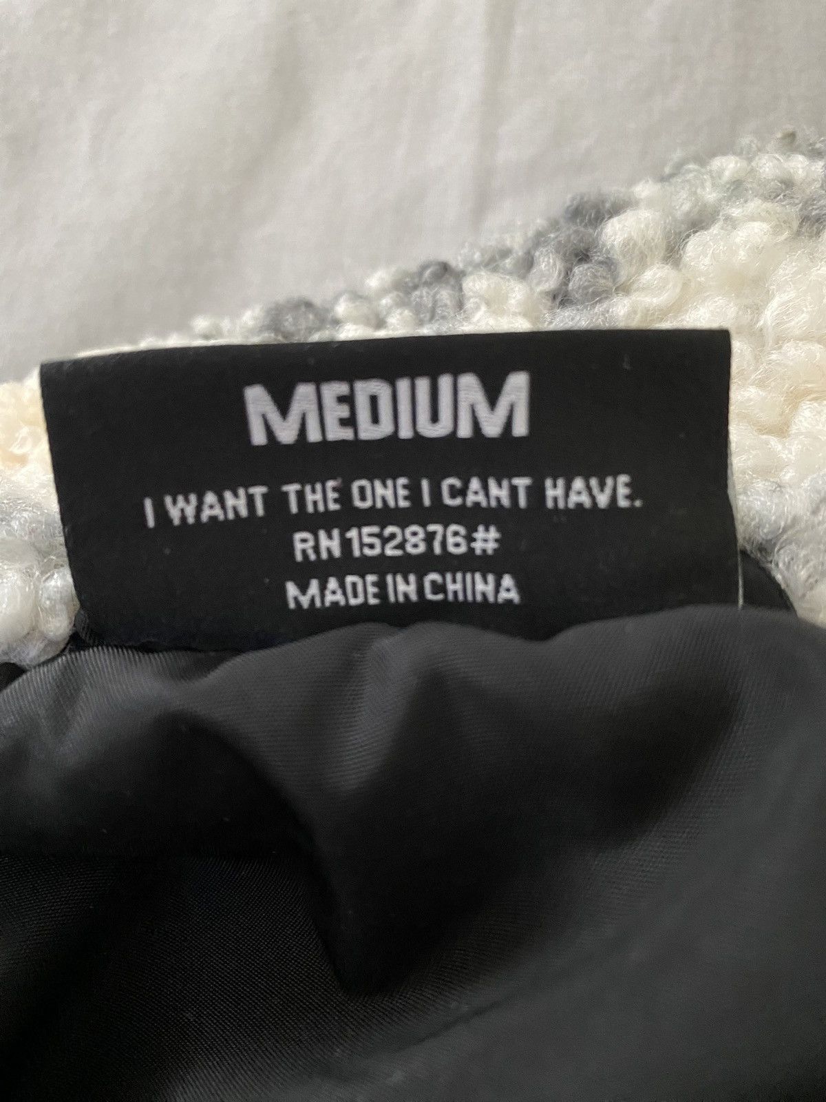 Pleasures Pleasures Wraith Fleece Jacket Size US M / EU 48-50 / 2 - 7 Thumbnail
