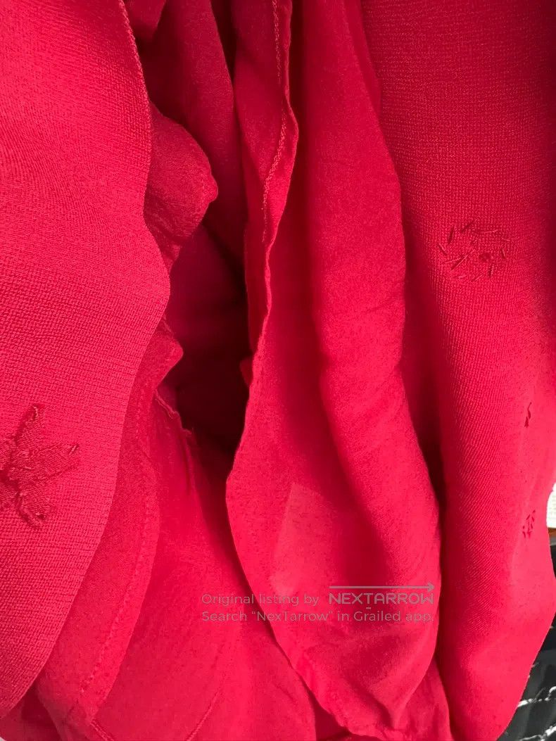 Valentino Valentino Red knitted dress Size S / US 4 / IT 40 - 4 Thumbnail