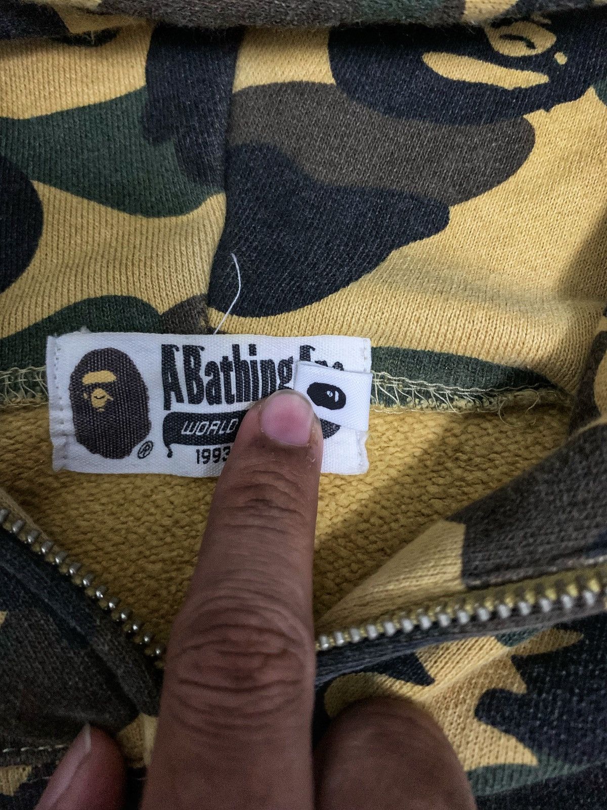 Bape BAPE 1st Camo PONR Shark Full Zip Hoodie Size US M / EU 48-50 / 2 - 7 Thumbnail