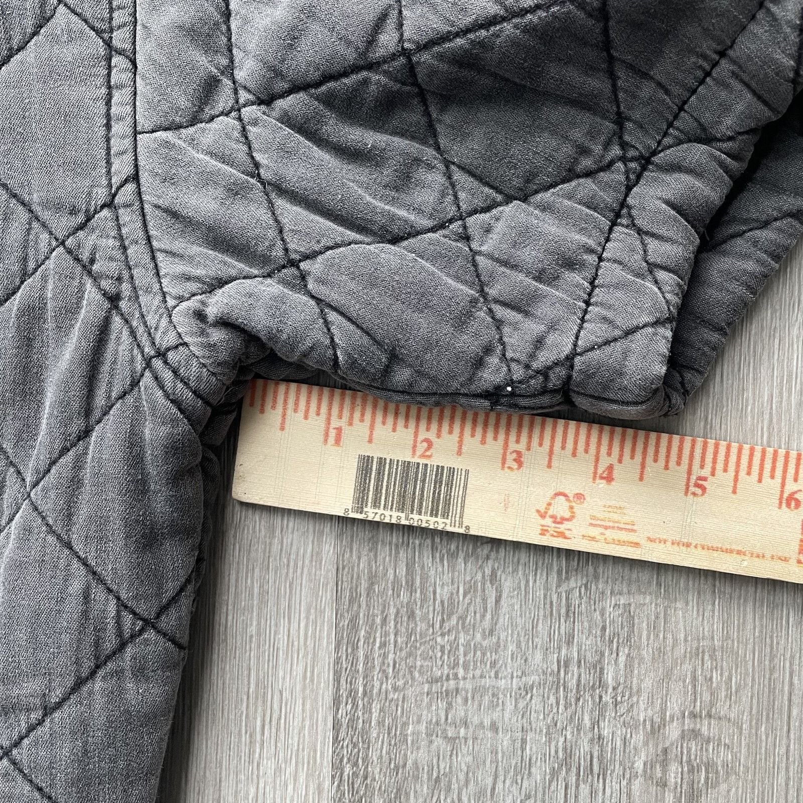 Current/Elliot Current/Elliott Women's Quilted Car Coat Grey Size 2 Size XS / US 0-2 / IT 36-38 - 9 Thumbnail