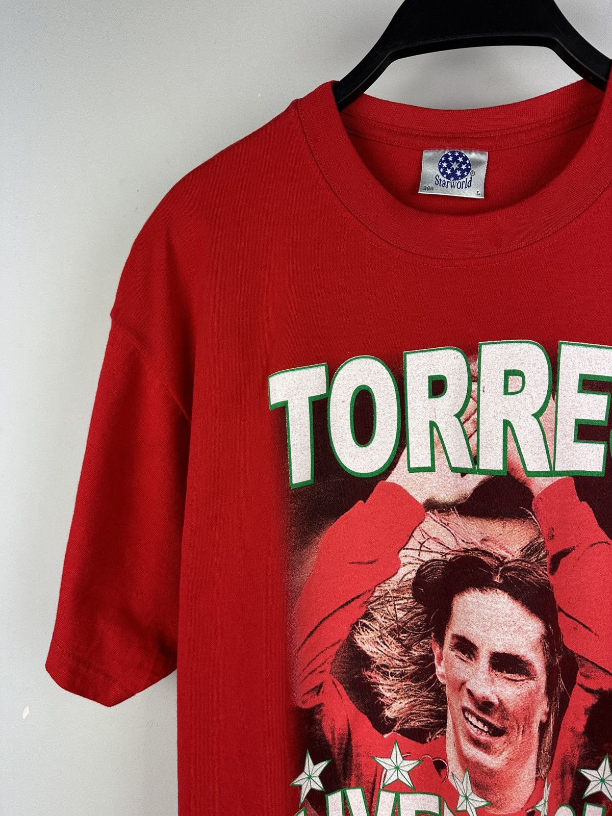 Vintage 9# Torres Liverpool Fan Soccer Football T-shirt Size US L / EU 52-54 / 3 - 2 Thumbnail