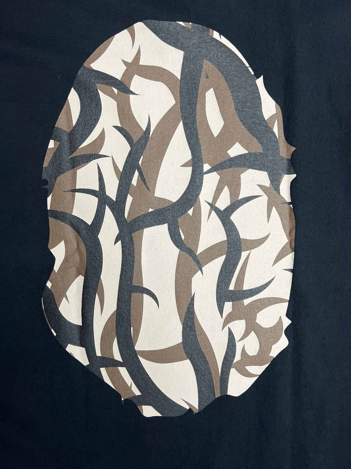 Bape Bape Trial Camo Big Ape Head T-Shirt Size US L / EU 52-54 / 3 - 5 Thumbnail