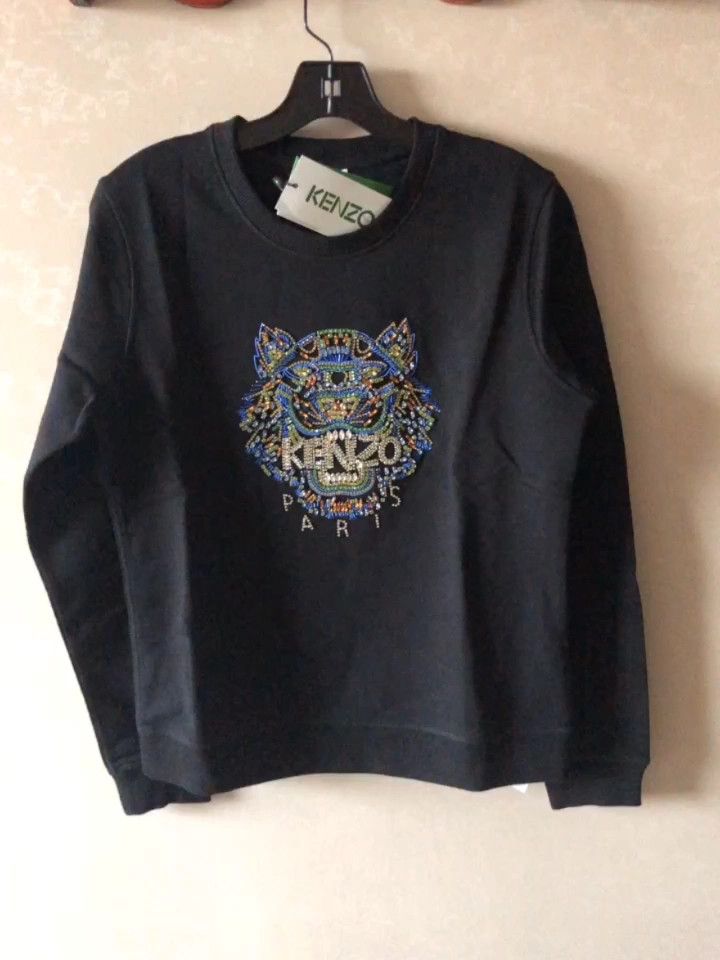 Kenzo KENZO Flash the tiger head hoodie Size S / US 4 / IT 40 - 1 Thumbnail