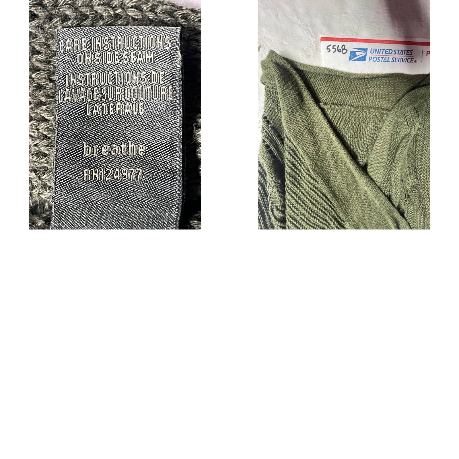 Prana VINTAGE PrAna Green Boho Oversized Knit Open Front Cardigan Size Small Size S / US 4 / IT 40 - 8 Thumbnail