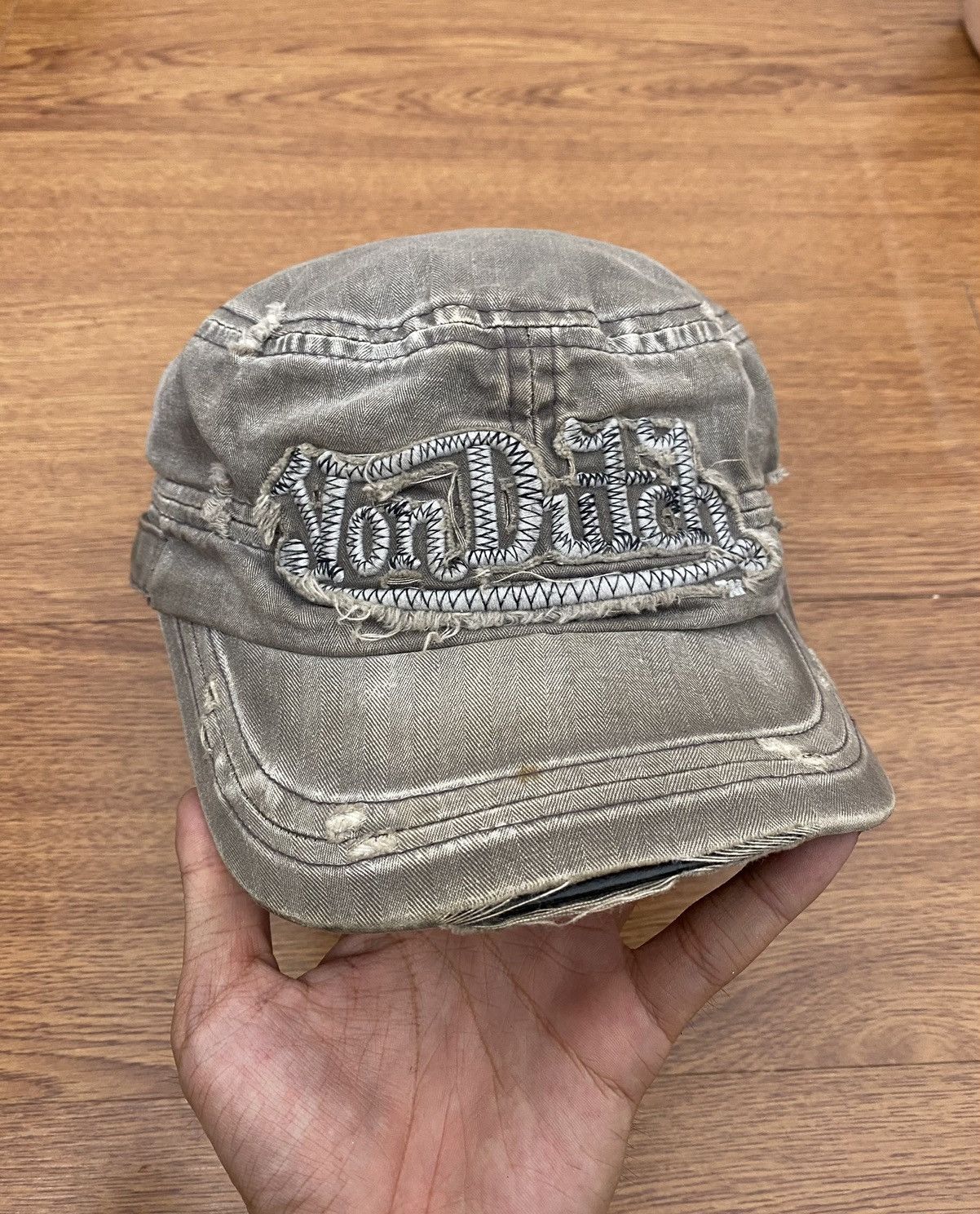 Vintage × Von Dutch Vintage Von Dutch distressed patrol cap Size ONE SIZE - 3 Thumbnail