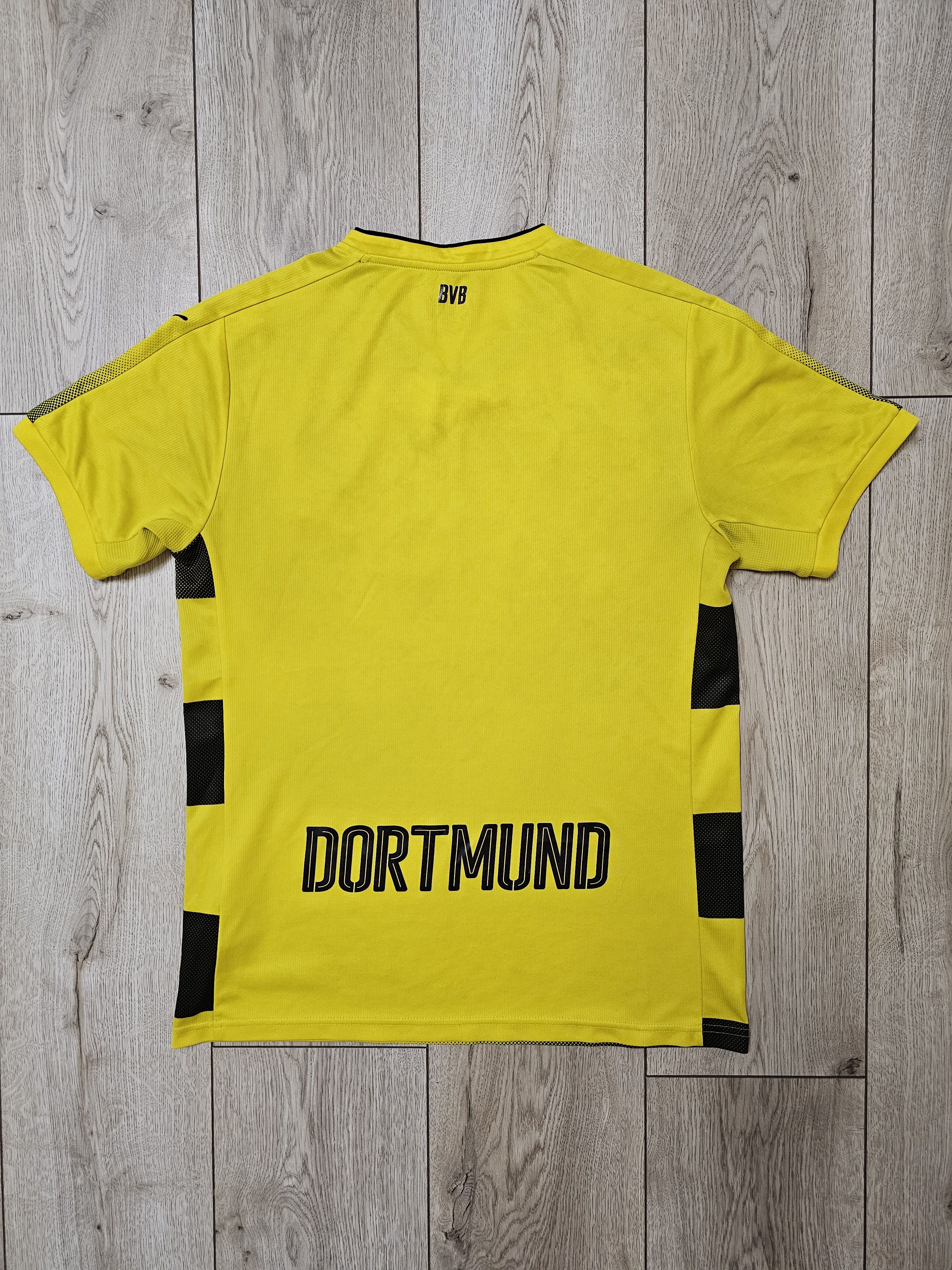 Puma BORUSSIA DORTMUND 2017 2018 HOME FOOTBALL SOCCER JERSEY Size US M / EU 48-50 / 2 - 2 Thumbnail