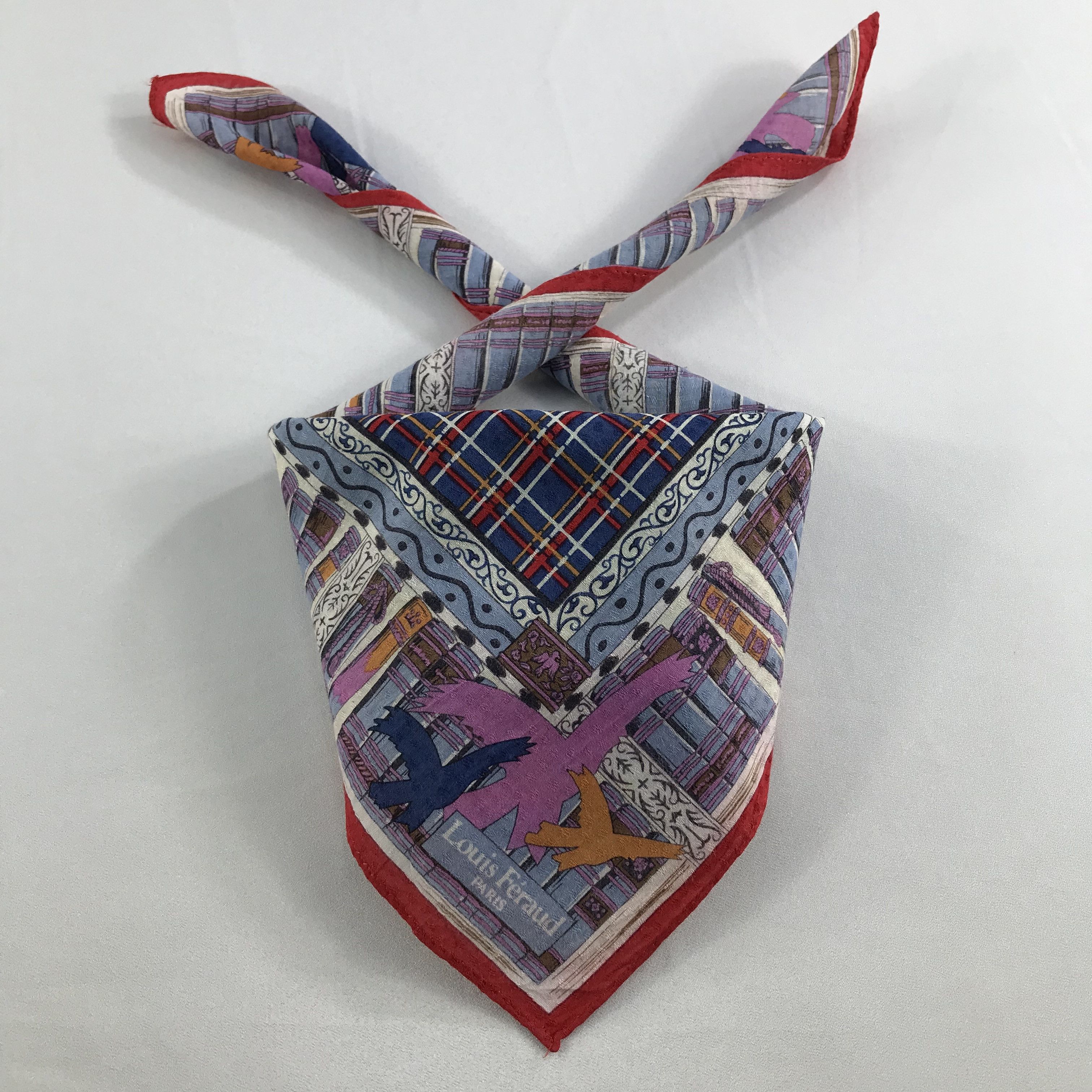 Louis Feraud Louis Feraud Bandana / Handkerchief / Neckerchief - S2597 Size ONE SIZE - 3 Thumbnail