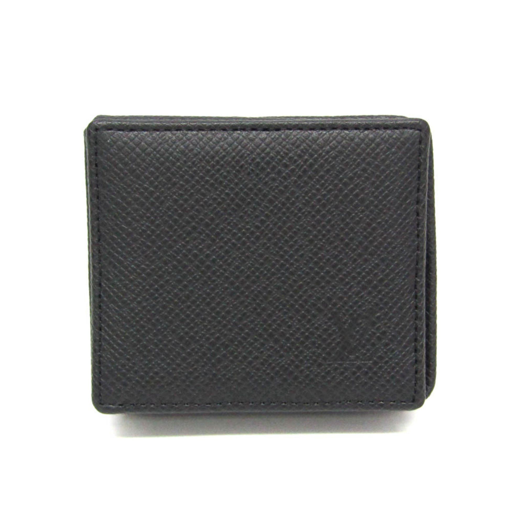 Louis Vuitton Porte Monnaie Boîte Black Leather Wallet (Pre-Owned) Size ONE SIZE - 1 Thumbnail