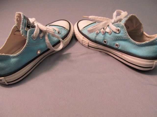 Converse Converse Chuck Taylor All-Star Light Blue Low Top Sneakers Size US 12 / IT 42 - 5 Thumbnail