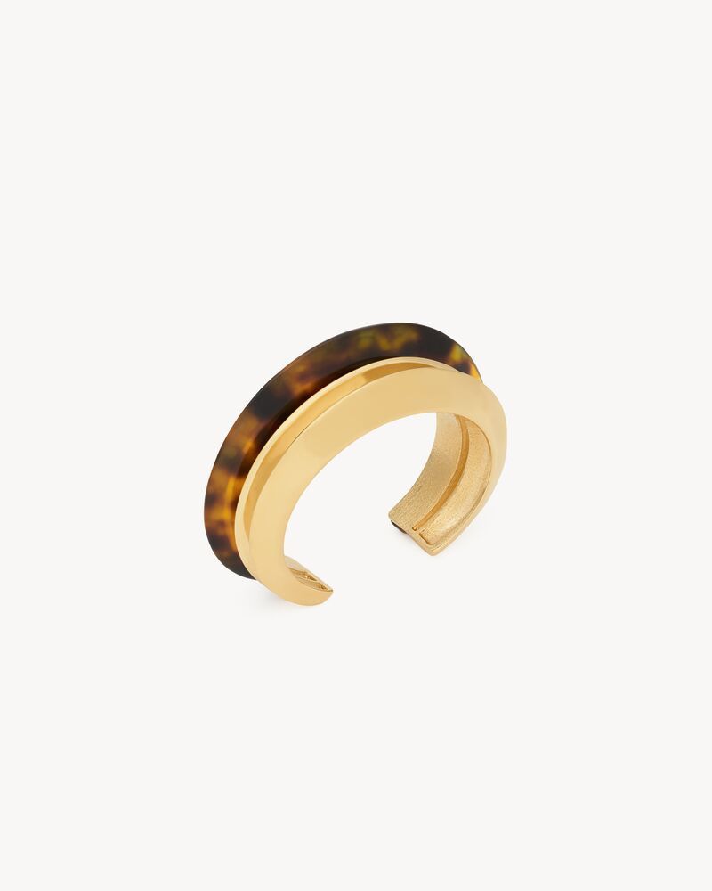 o1s1wg110126 777740 Size: OS / Tortoiseshell Duet Bracelet
