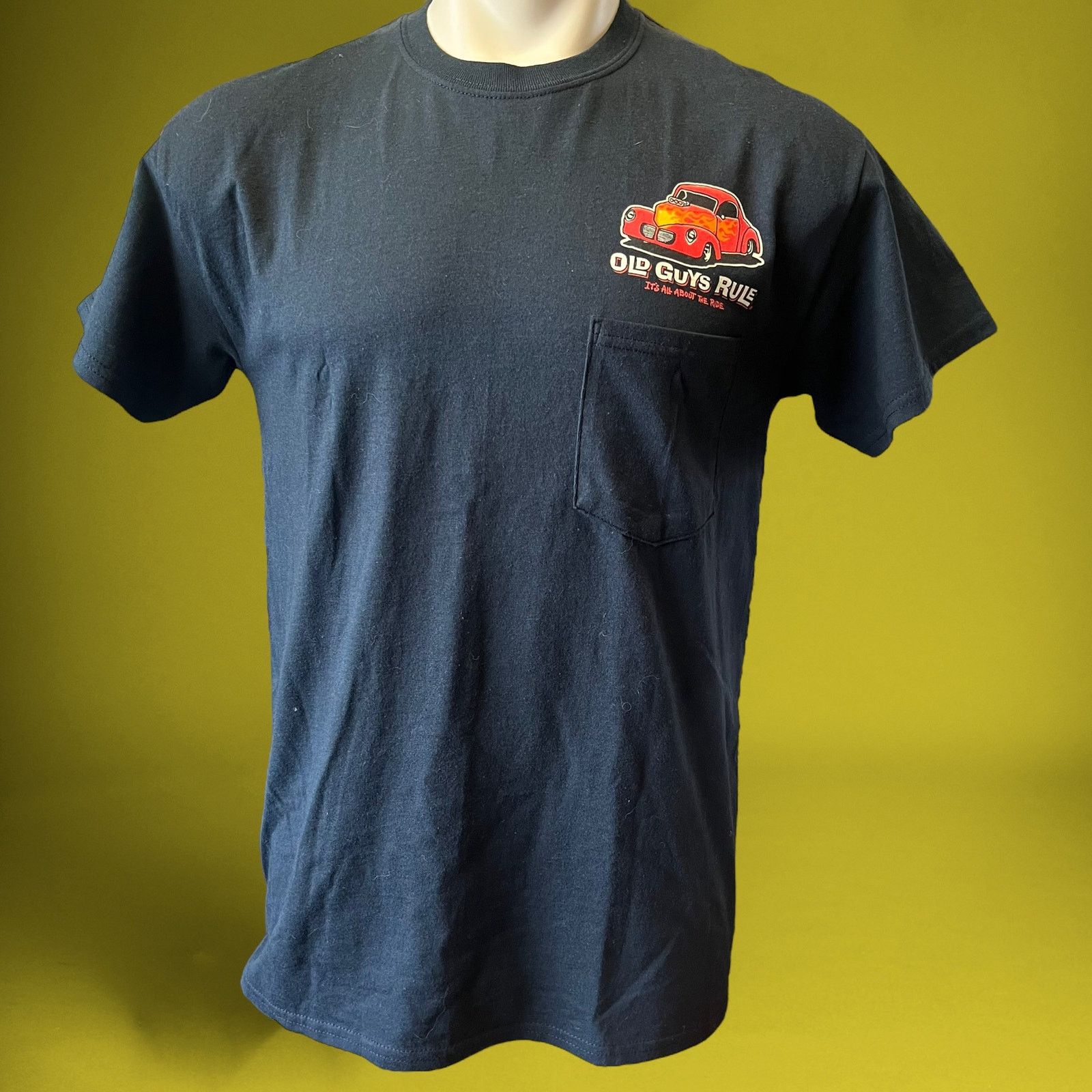 Other Old Guys Rule Vintage Hot Rod Car Mens Medium Casual Retire Size US M / EU 48-50 / 2 - 3 Thumbnail