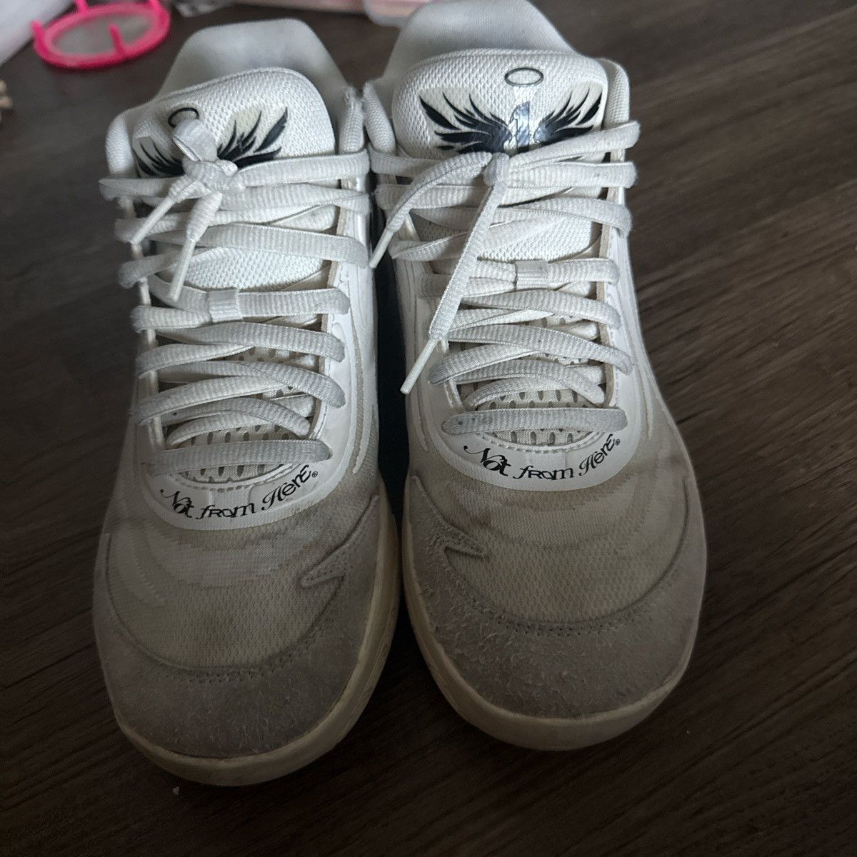 Puma White MELOs Size US 9 / EU 42 - 4 Thumbnail
