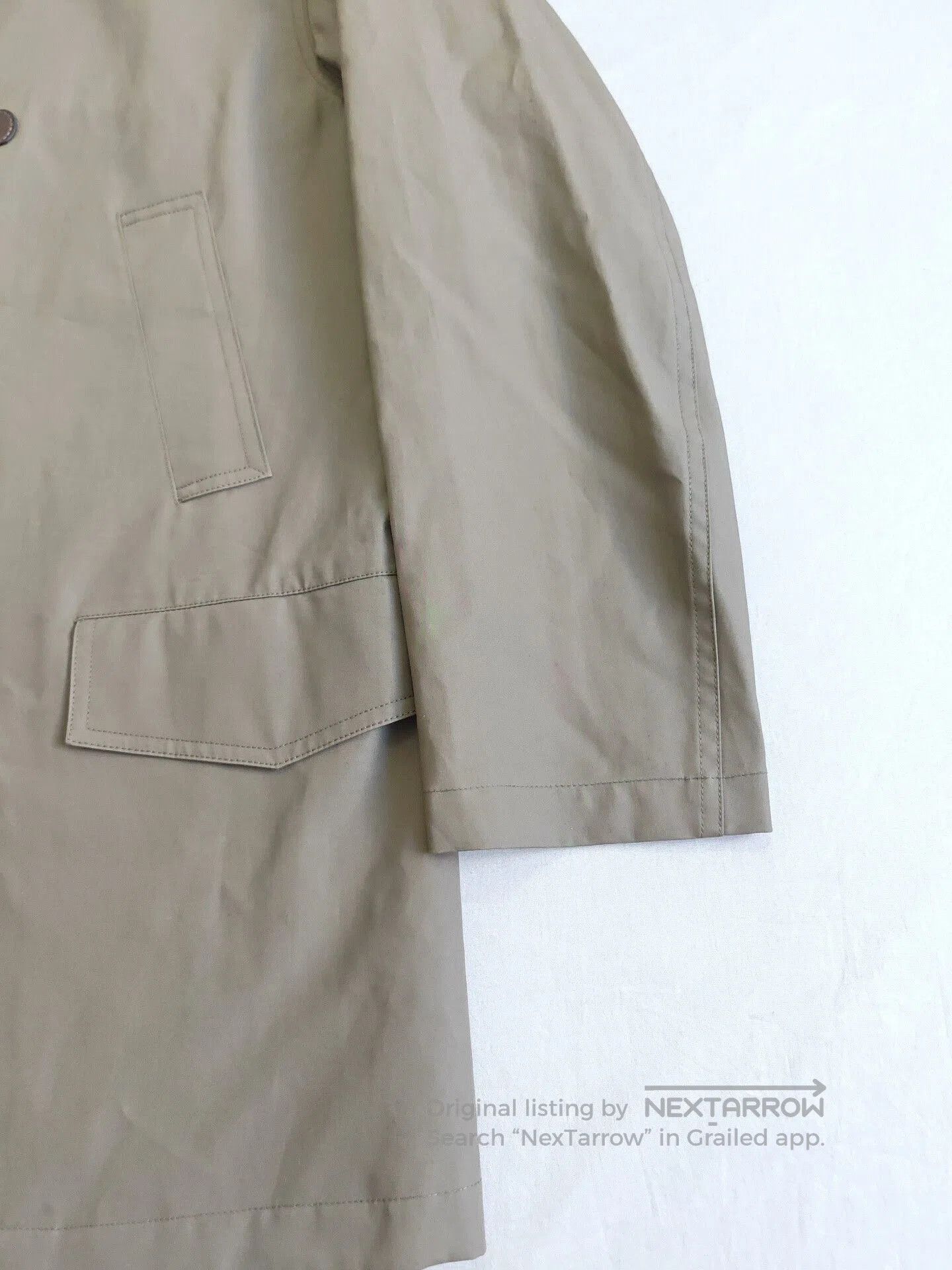 Hermes Hermes Men's Cotton Trench Coat Jacket. Size US L / EU 52-54 / 3 - 6 Thumbnail