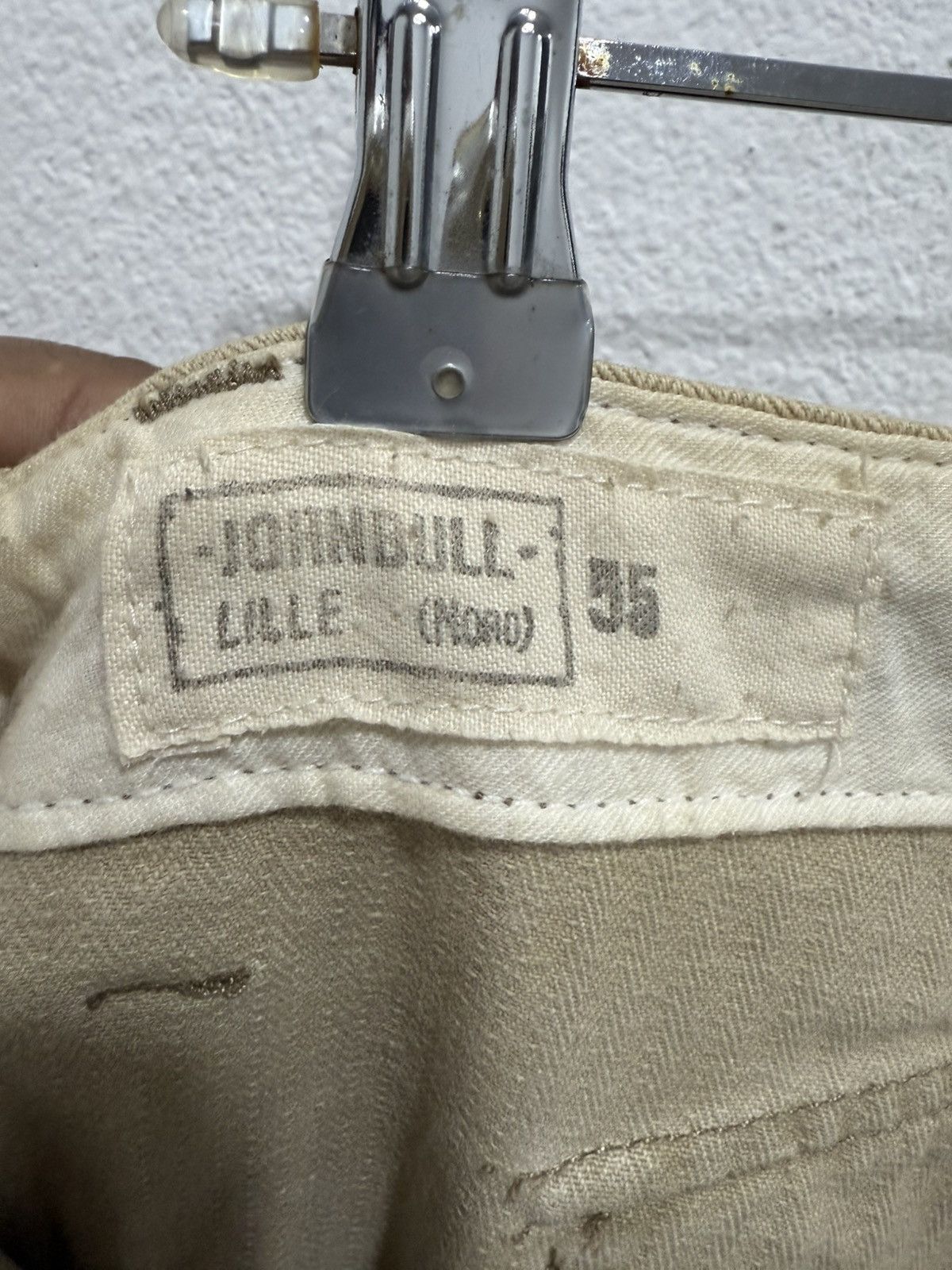 Johnbull JAPANESE BRAND HERRINGBONE MONKEY PANTS OVERSIZED STYLE Size US 30 / EU 46 - 7 Thumbnail