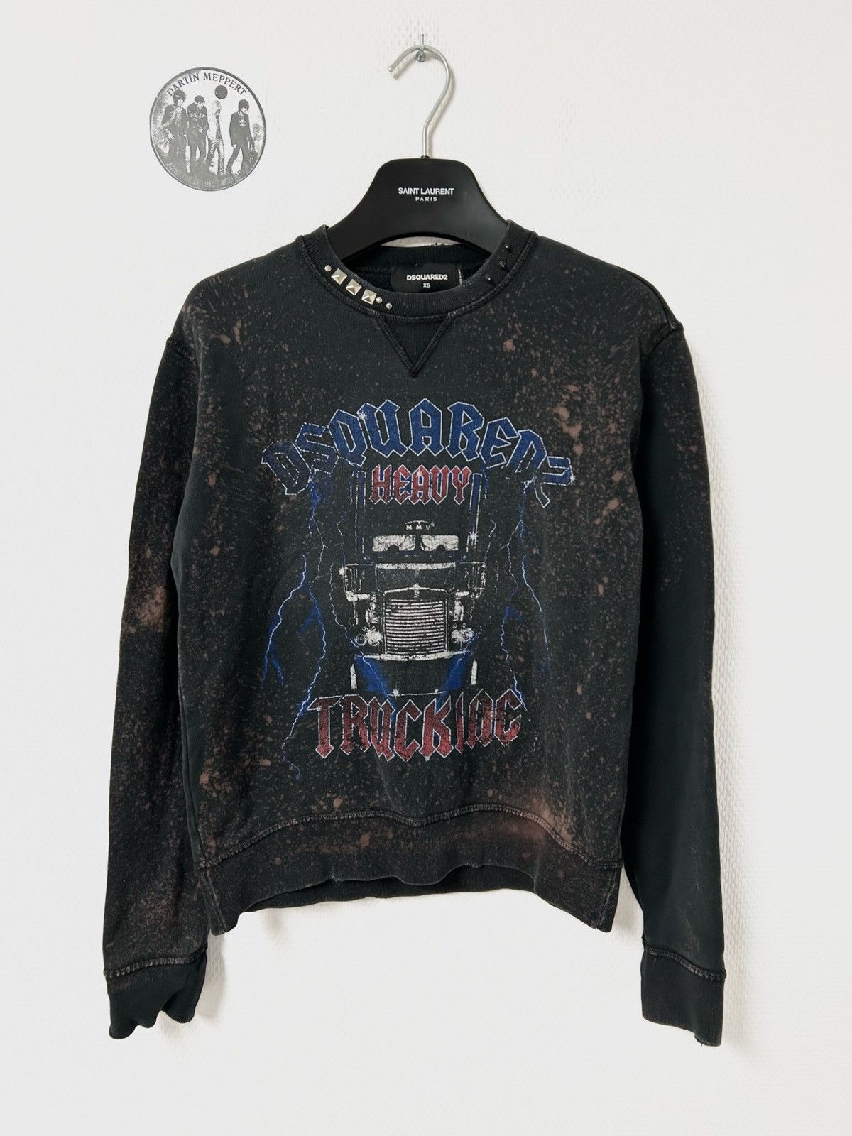 FW2017 Heavy Trucking Studded Crewneck