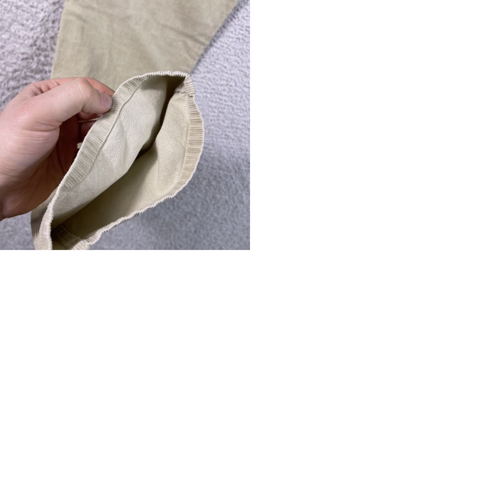 Levi's VINTAGE Levi's 551 Corduroy Jeans Mens 30x28 Beige Button Fly Straight Leg 90s Y2K USA Size US 30 / EU 46 - 10 Thumbnail