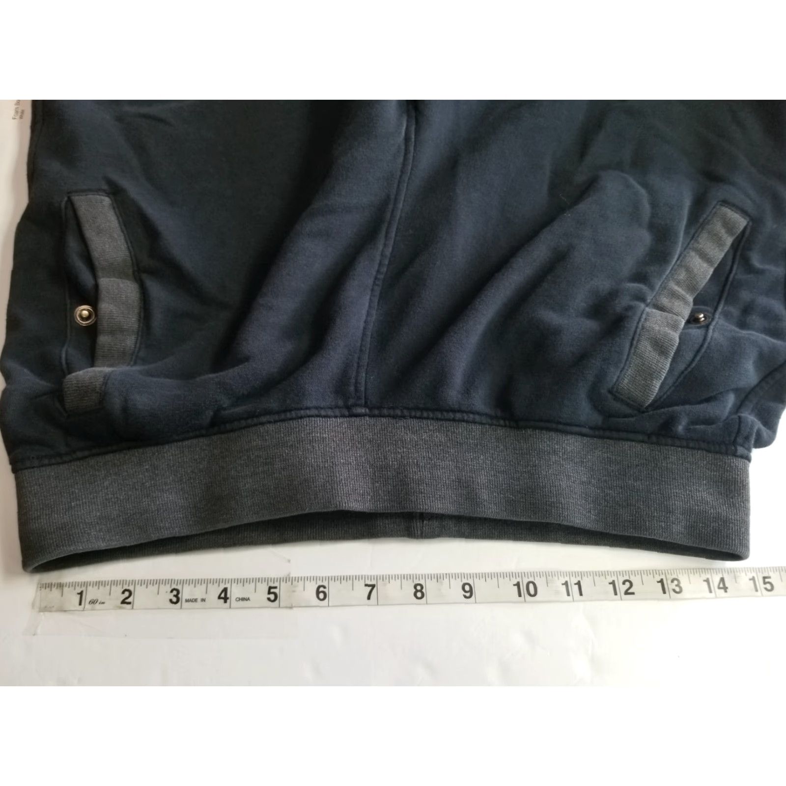 Jordan Brand Nike Jordan Jumpman Sweat Shorts Mens L Black Drawstring Athletic 10in Inseam Basketball Size US 33 - 3 Thumbnail
